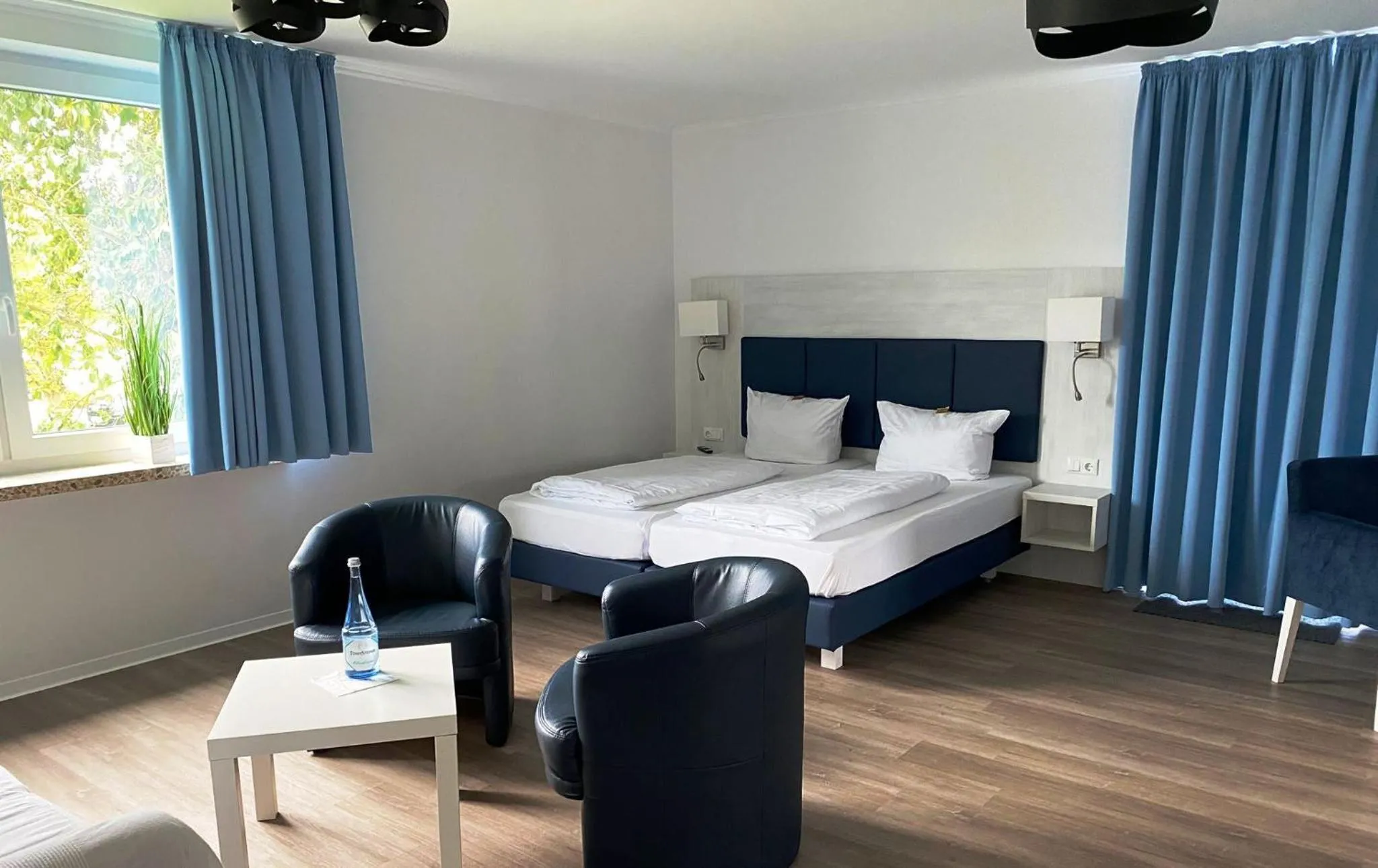 Bed in Gästehaus Blauth