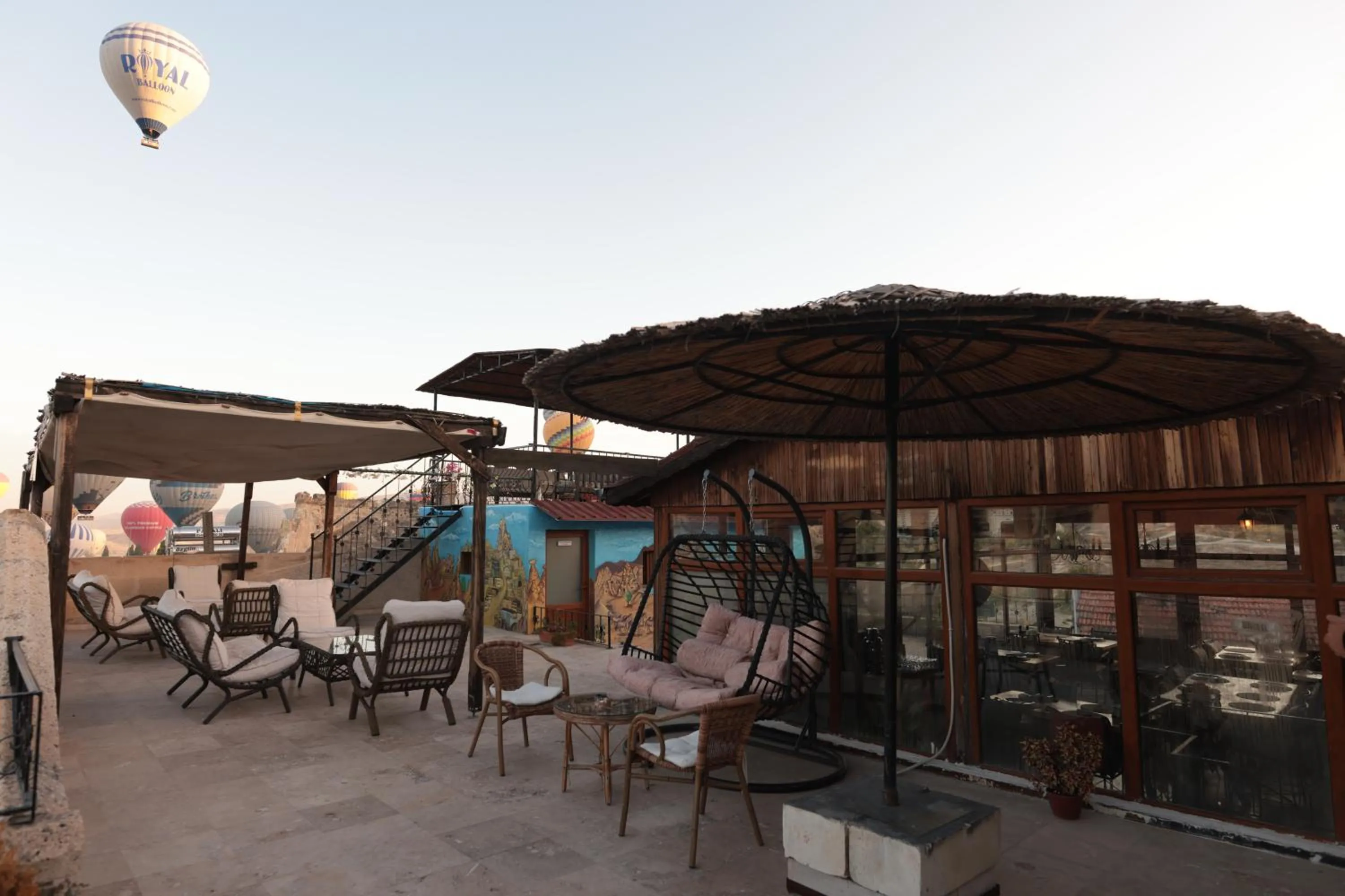 Balcony/Terrace in Rose Valley Hotel