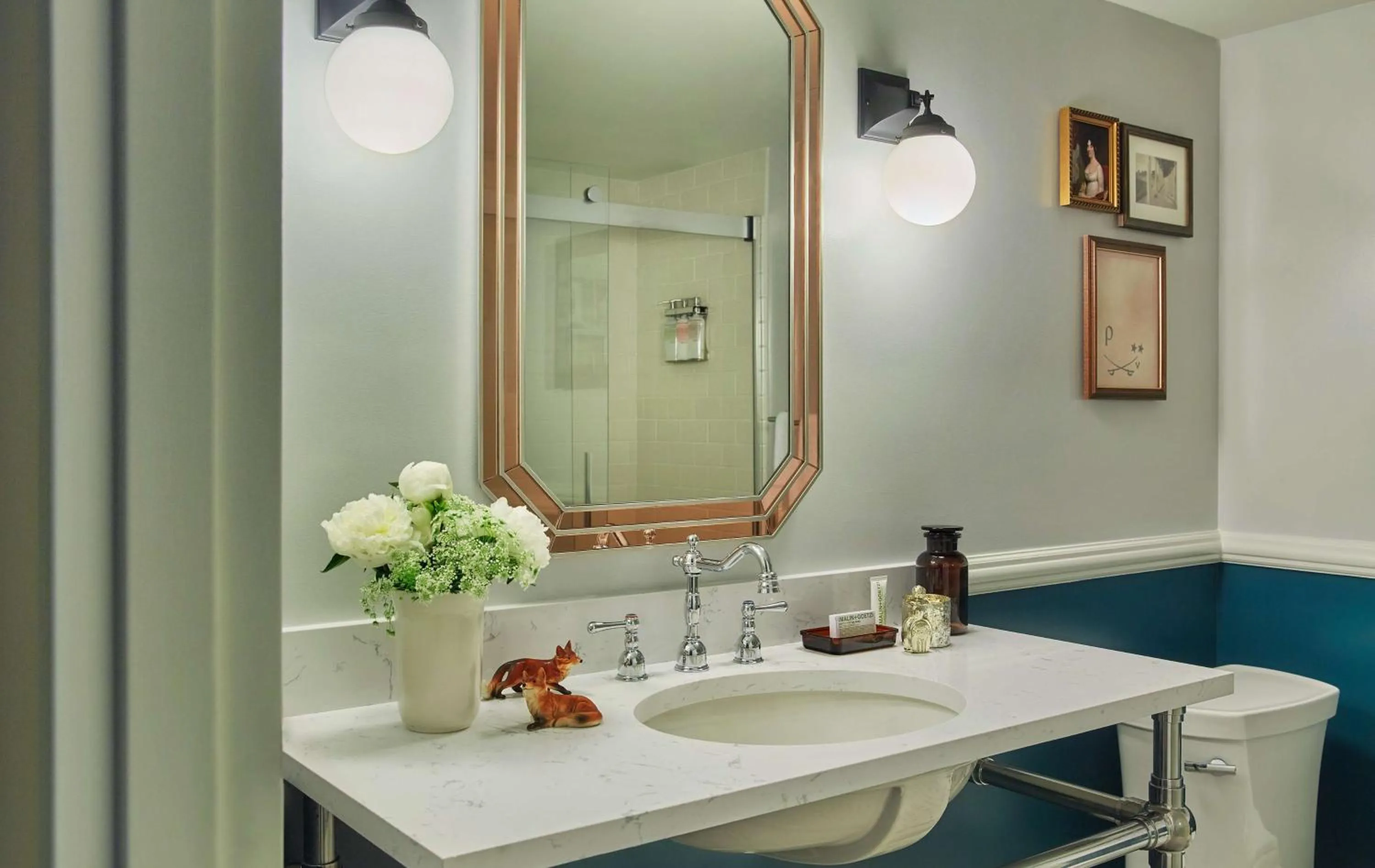 Bathroom in Graduate by Hilton Charlottesville