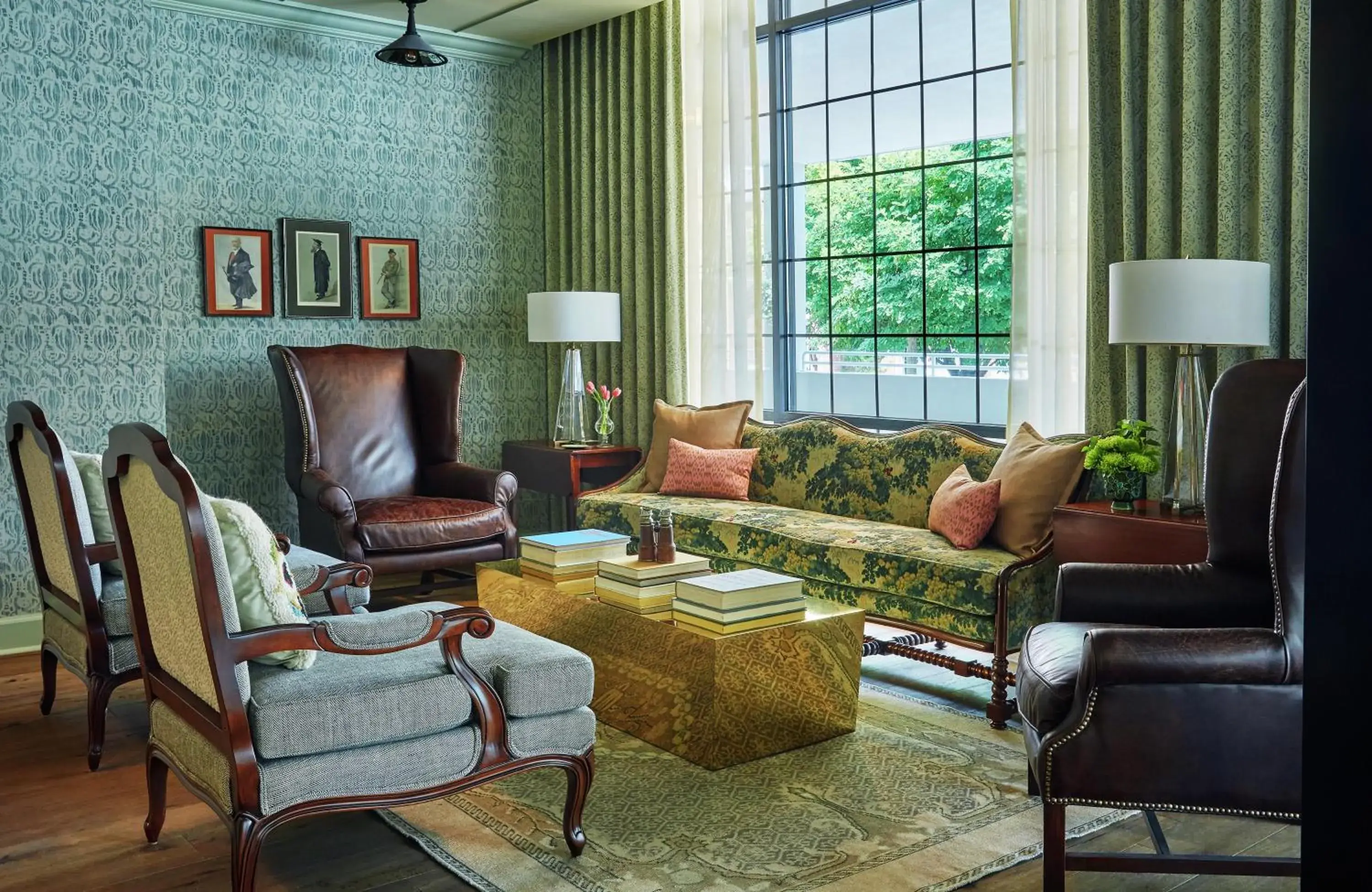 Lobby or reception in Graduate by Hilton Charlottesville Lobby or reception in Graduate by Hilton Charlottesville