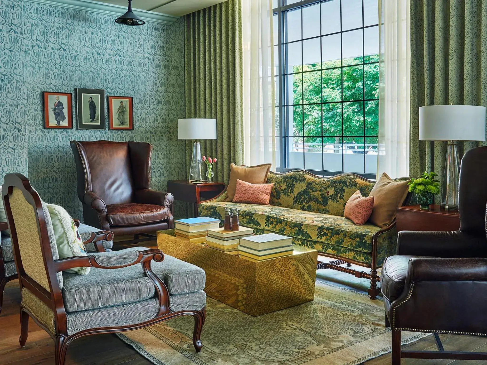 Lobby or reception in Graduate by Hilton Charlottesville Lobby or reception in Graduate by Hilton Charlottesville