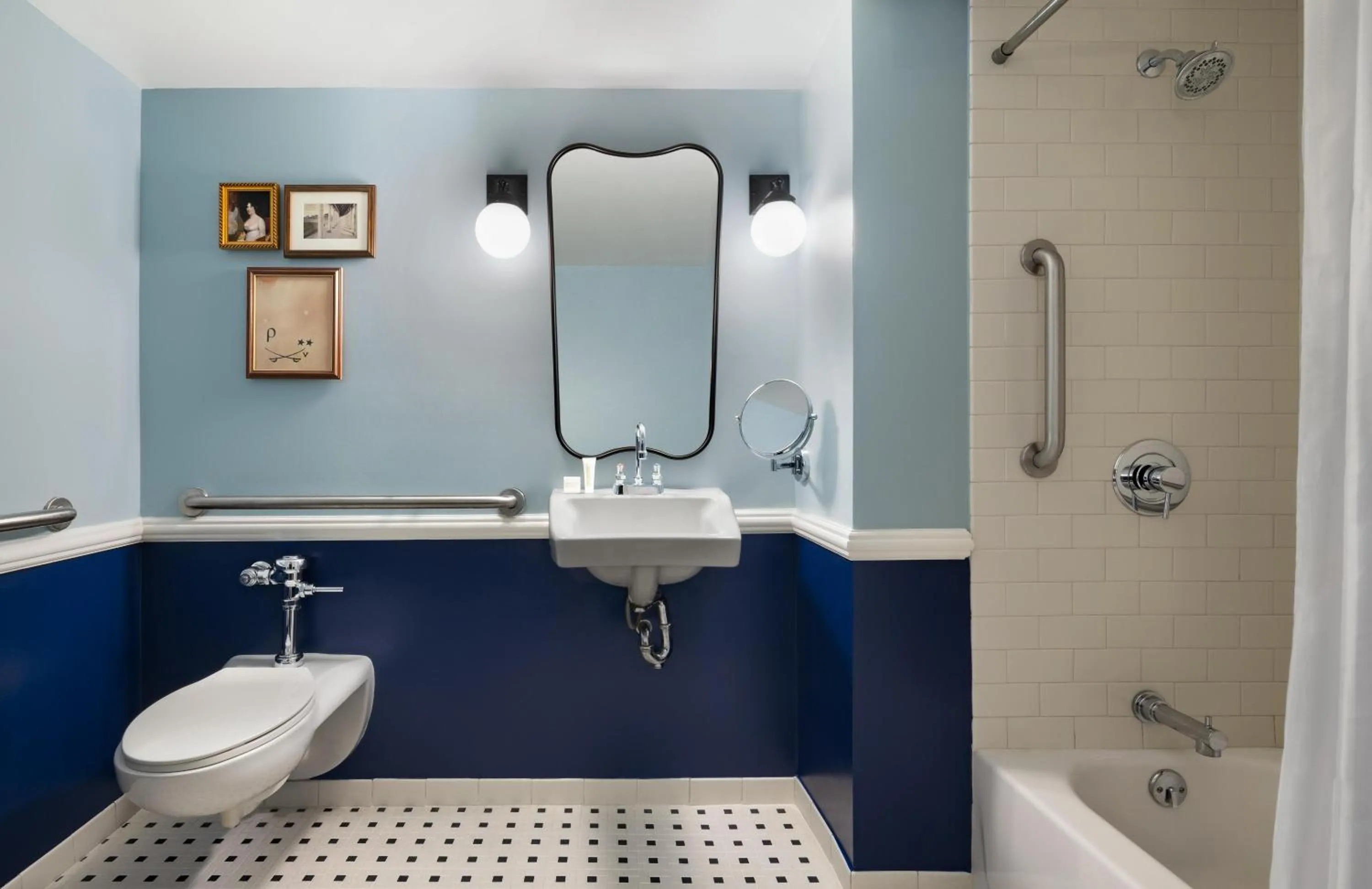 Bathroom in Graduate by Hilton Charlottesville