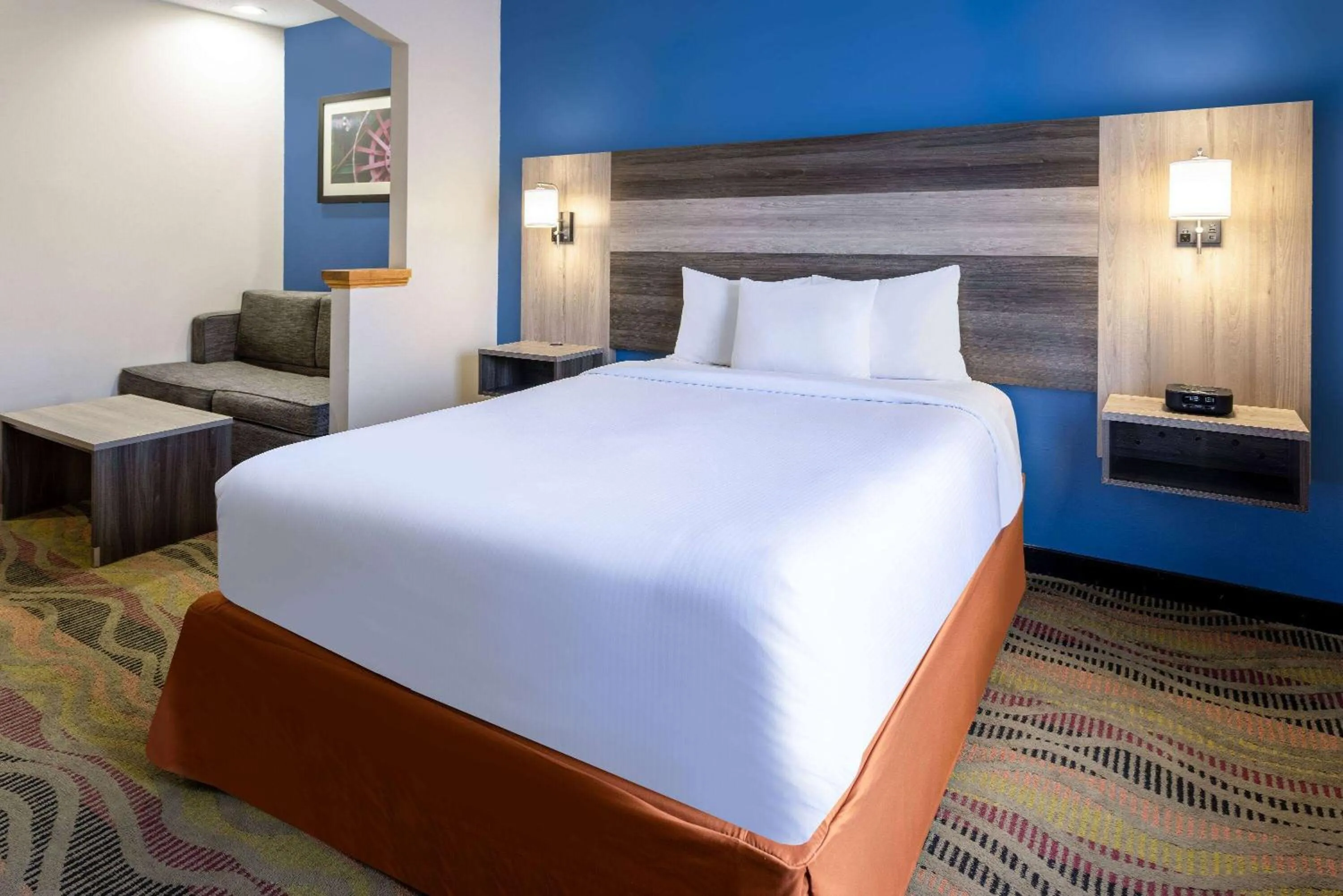 Bed in Baymont by Wyndham Budd Lake