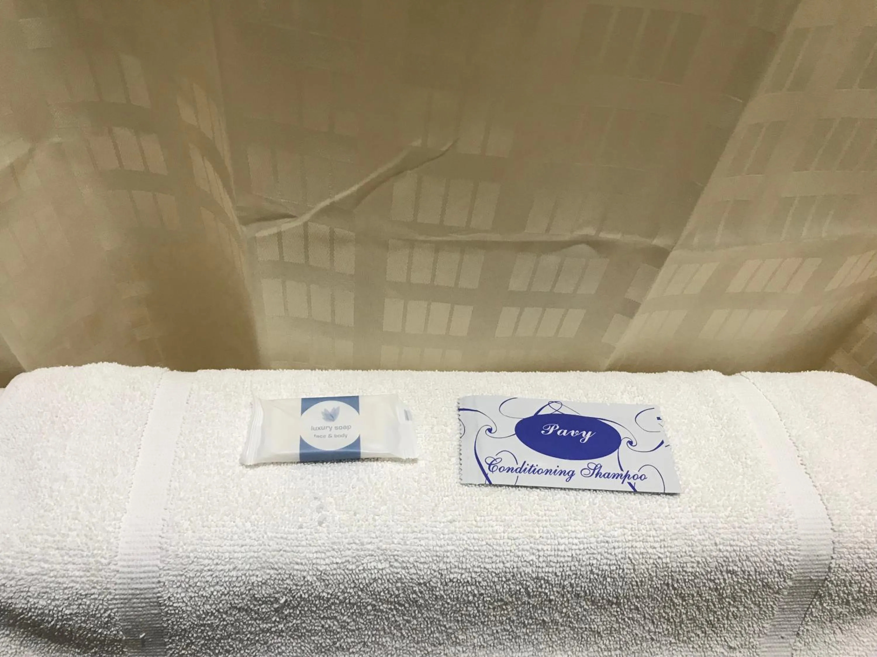 Bathroom, Bed in Budget Host Village Inn