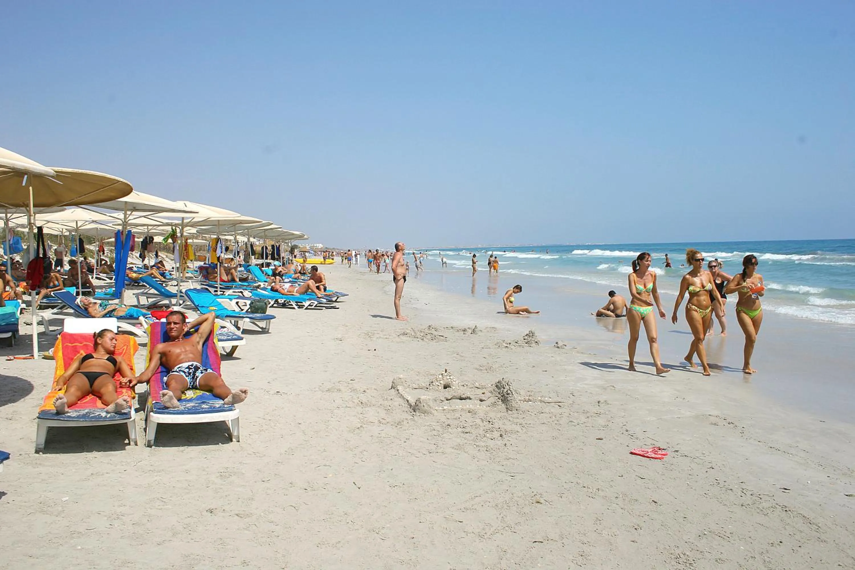 Beach in El Mouradi Mahdia