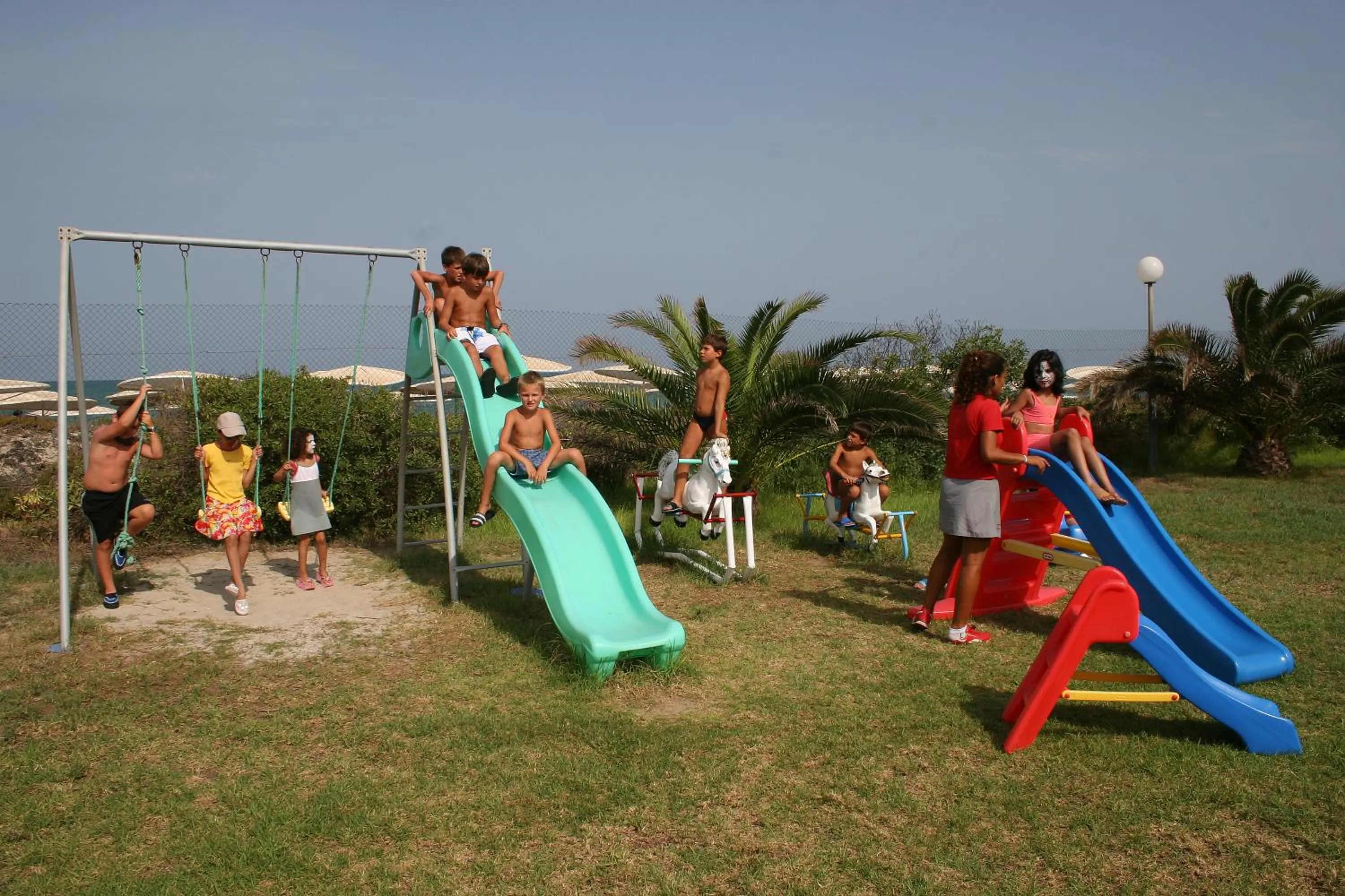 Children play ground in El Mouradi Mahdia
