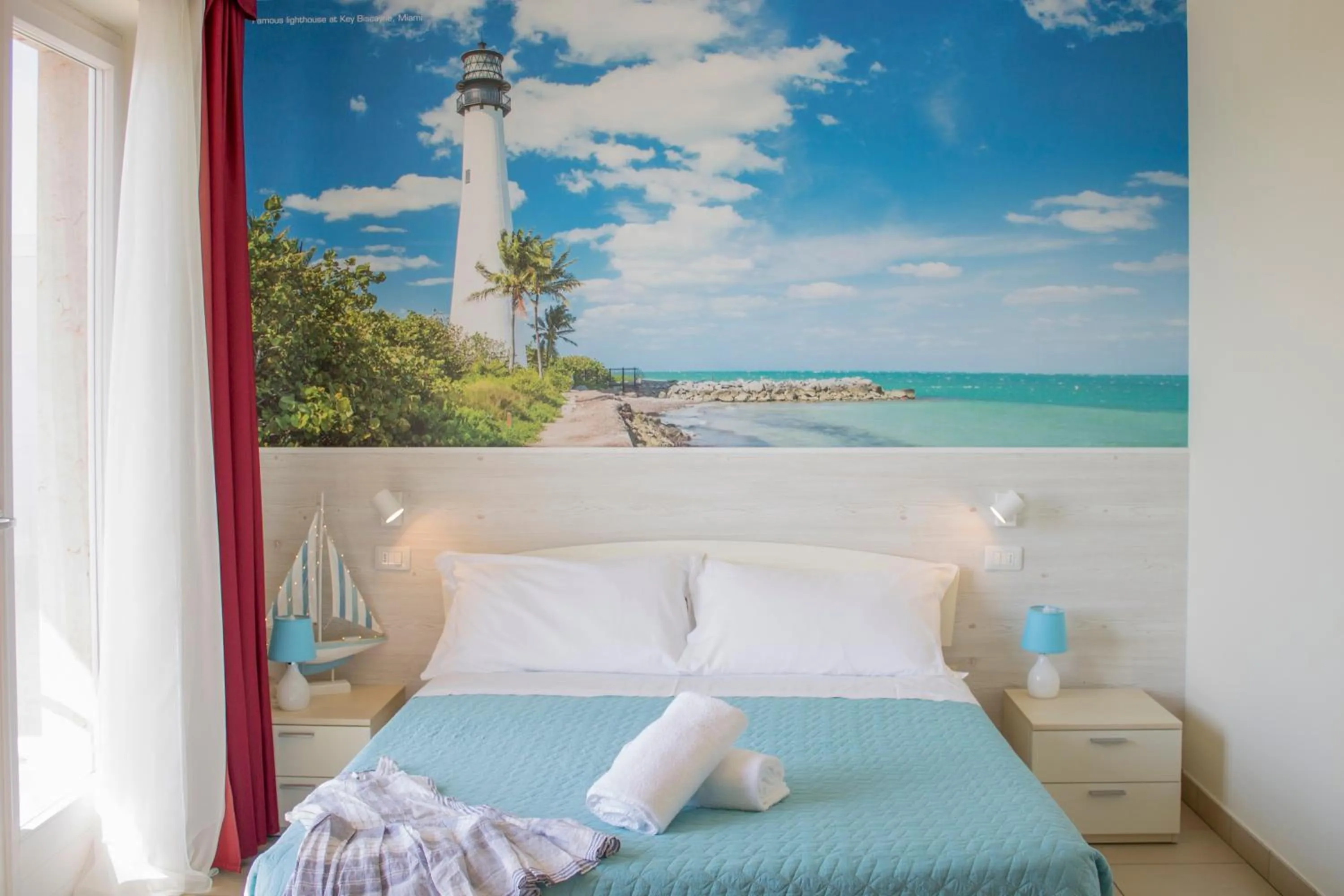 Spring, Bed in The Lighthouse Rooms