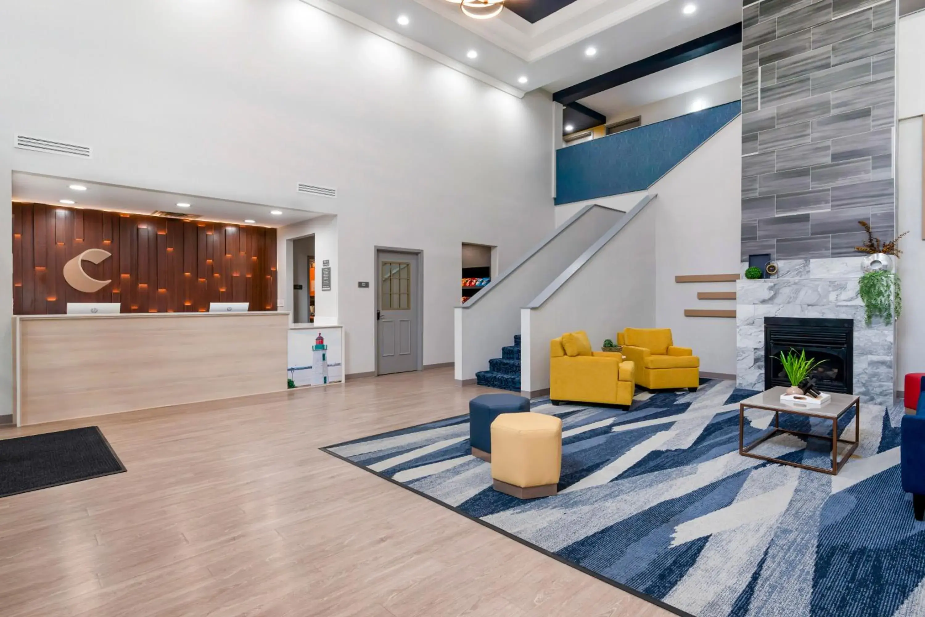 Lobby or reception in Comfort Inn & Suites Hampton near Coliseum Lobby or reception in Comfort Inn & Suites Hampton near Coliseum