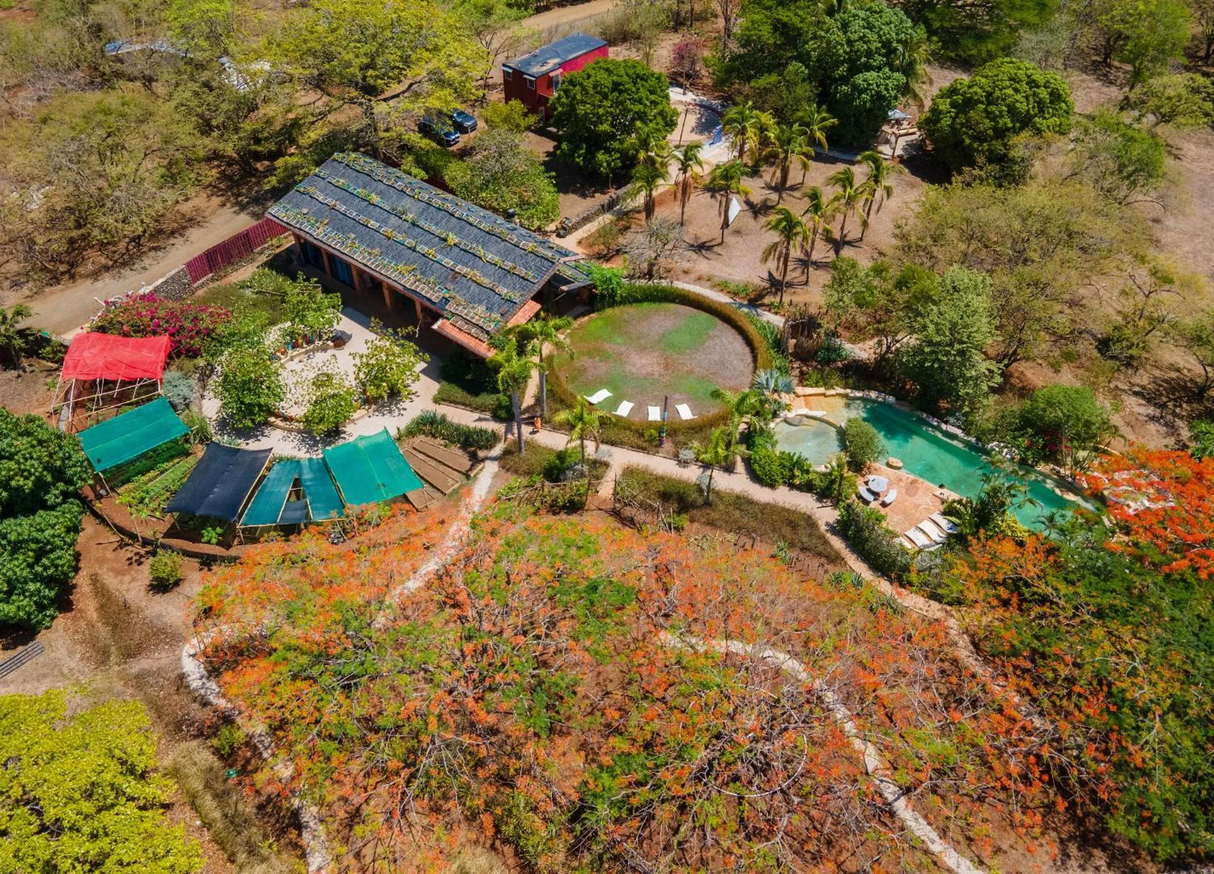 Bird's eye view in Latica Lodge