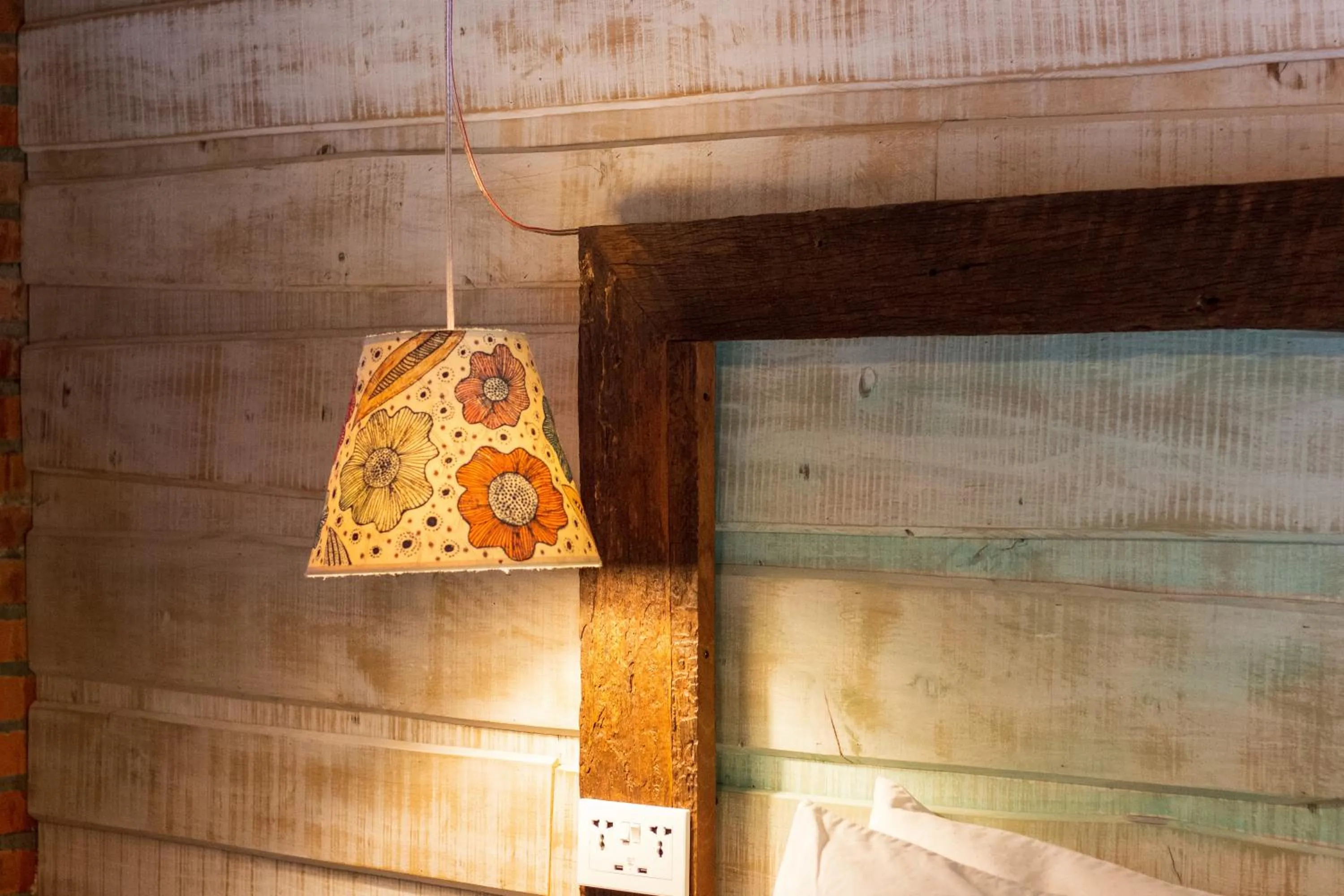 Decorative detail in Latica Lodge