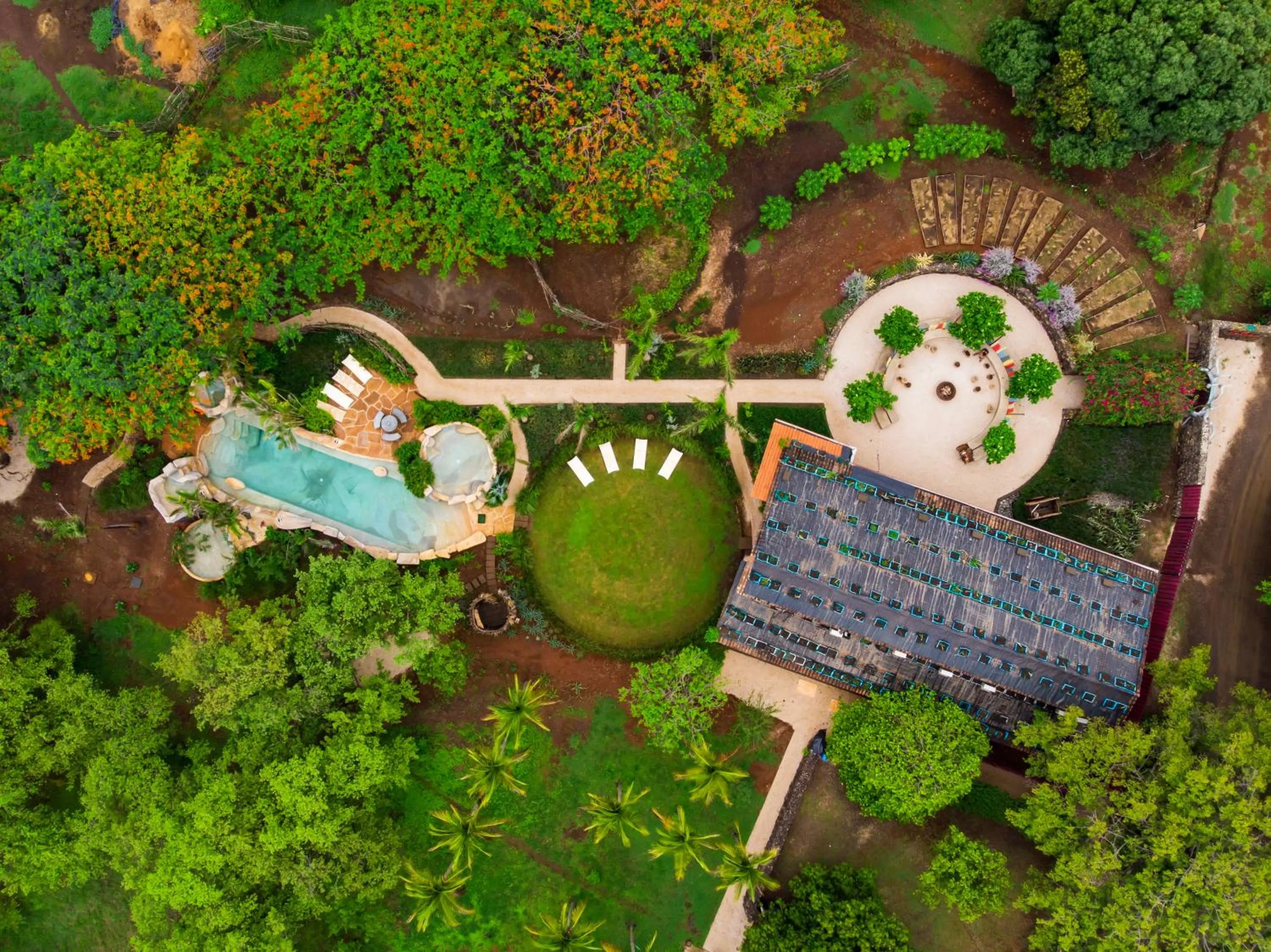 Bird's eye view in Latica Lodge