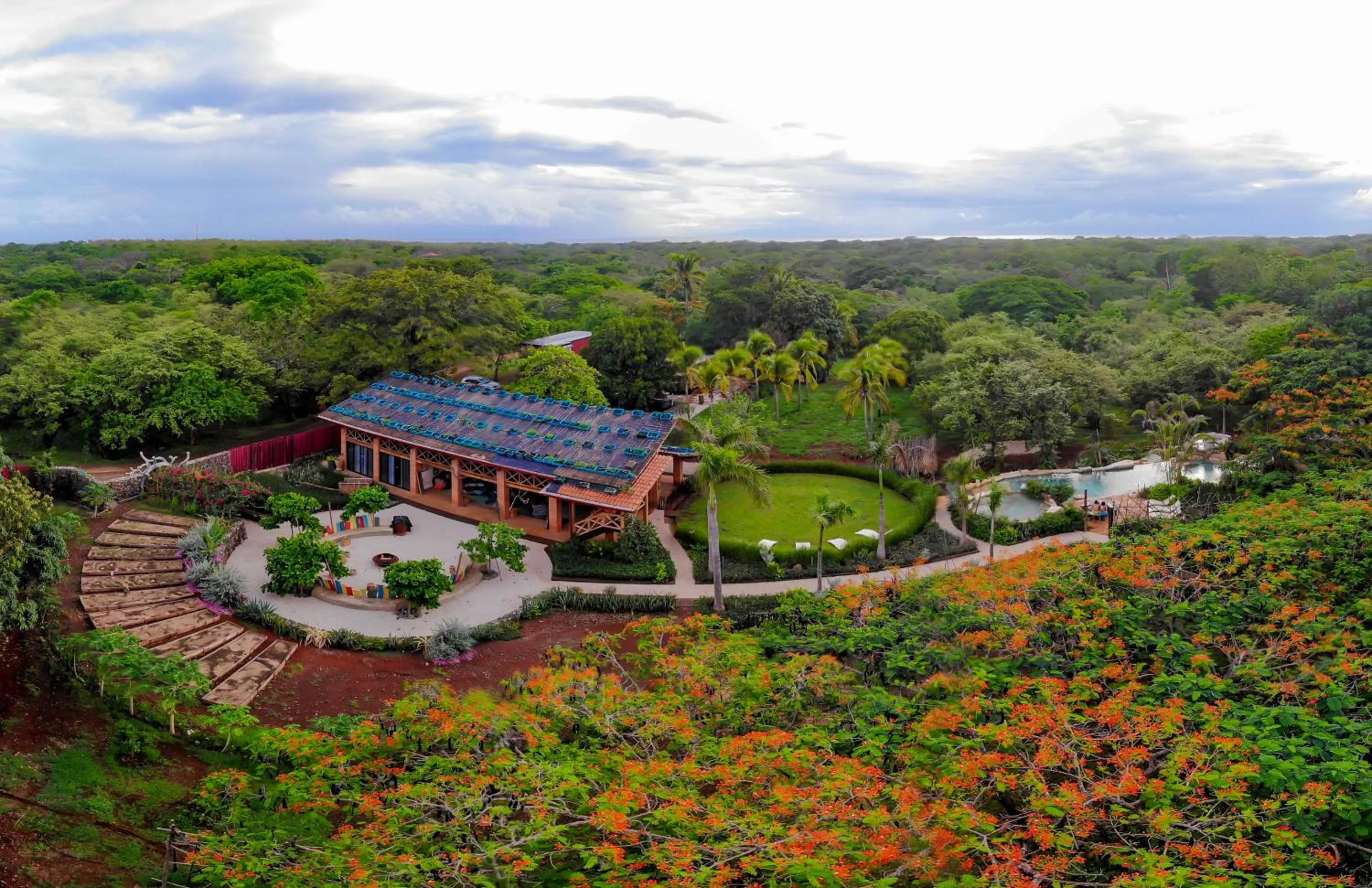 Bird's eye view in Latica Lodge