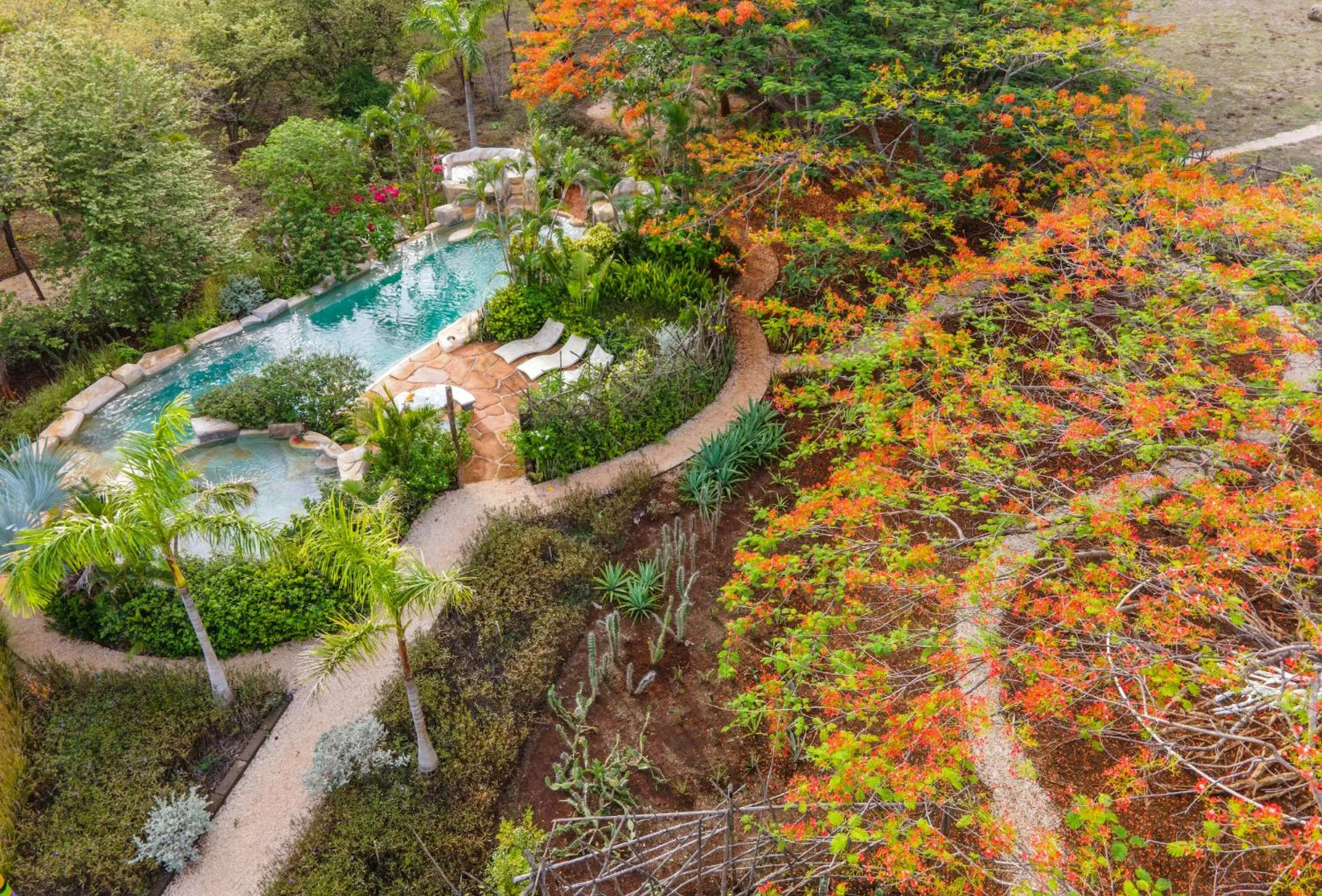 Garden in Latica Lodge