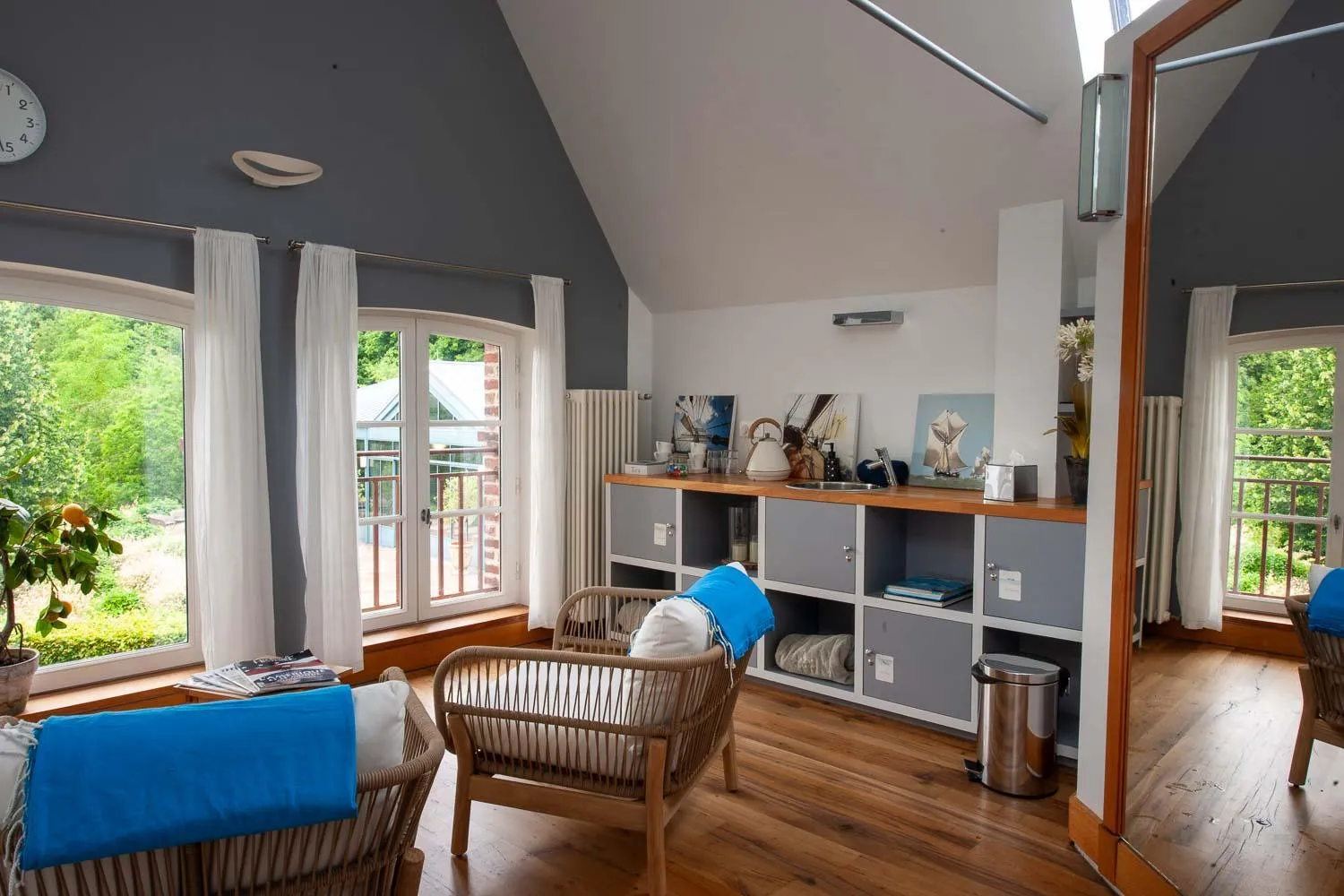 Steam room in Le Clos de Grâce