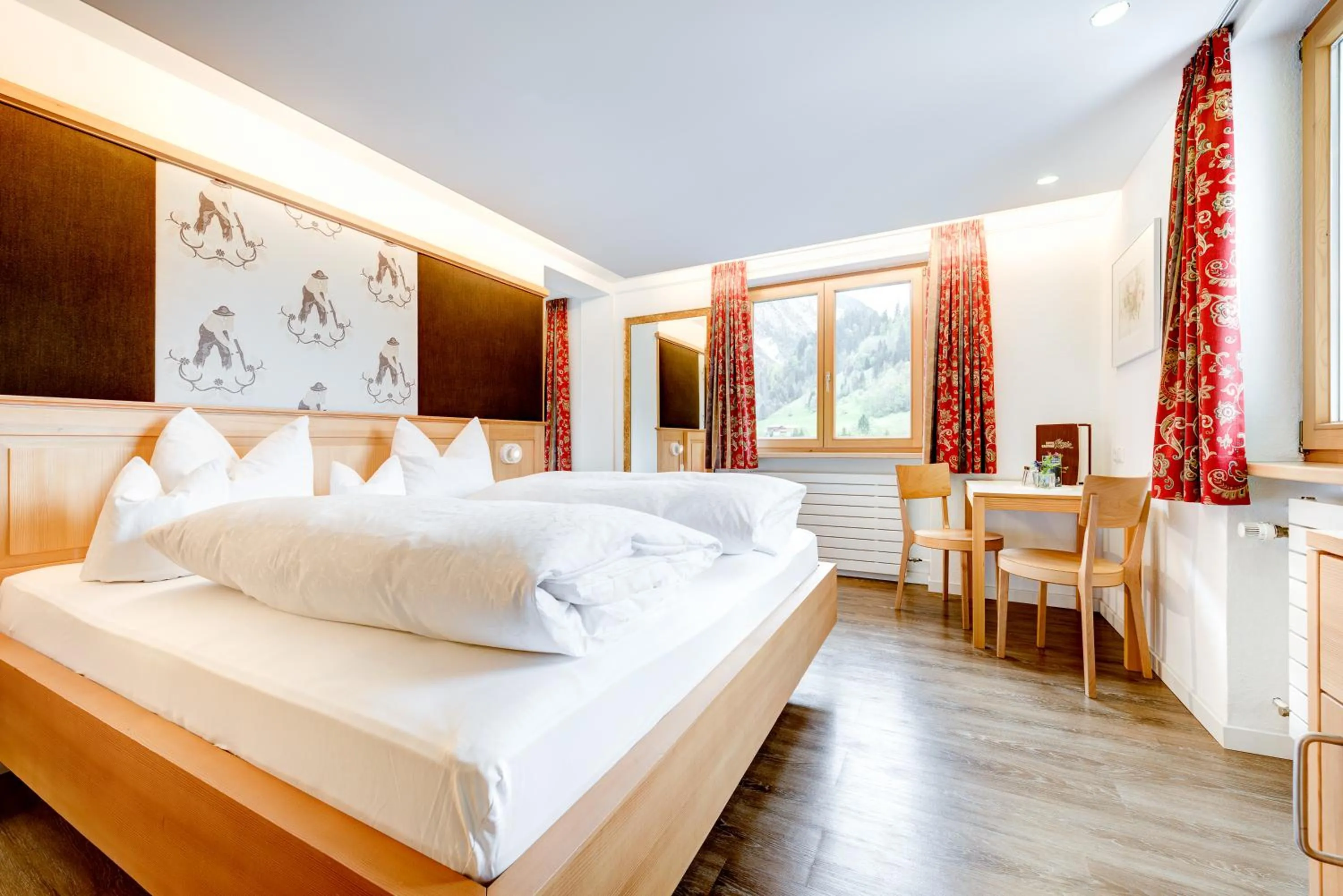 Bedroom, Bed in Hotel Gasthof KREUZ