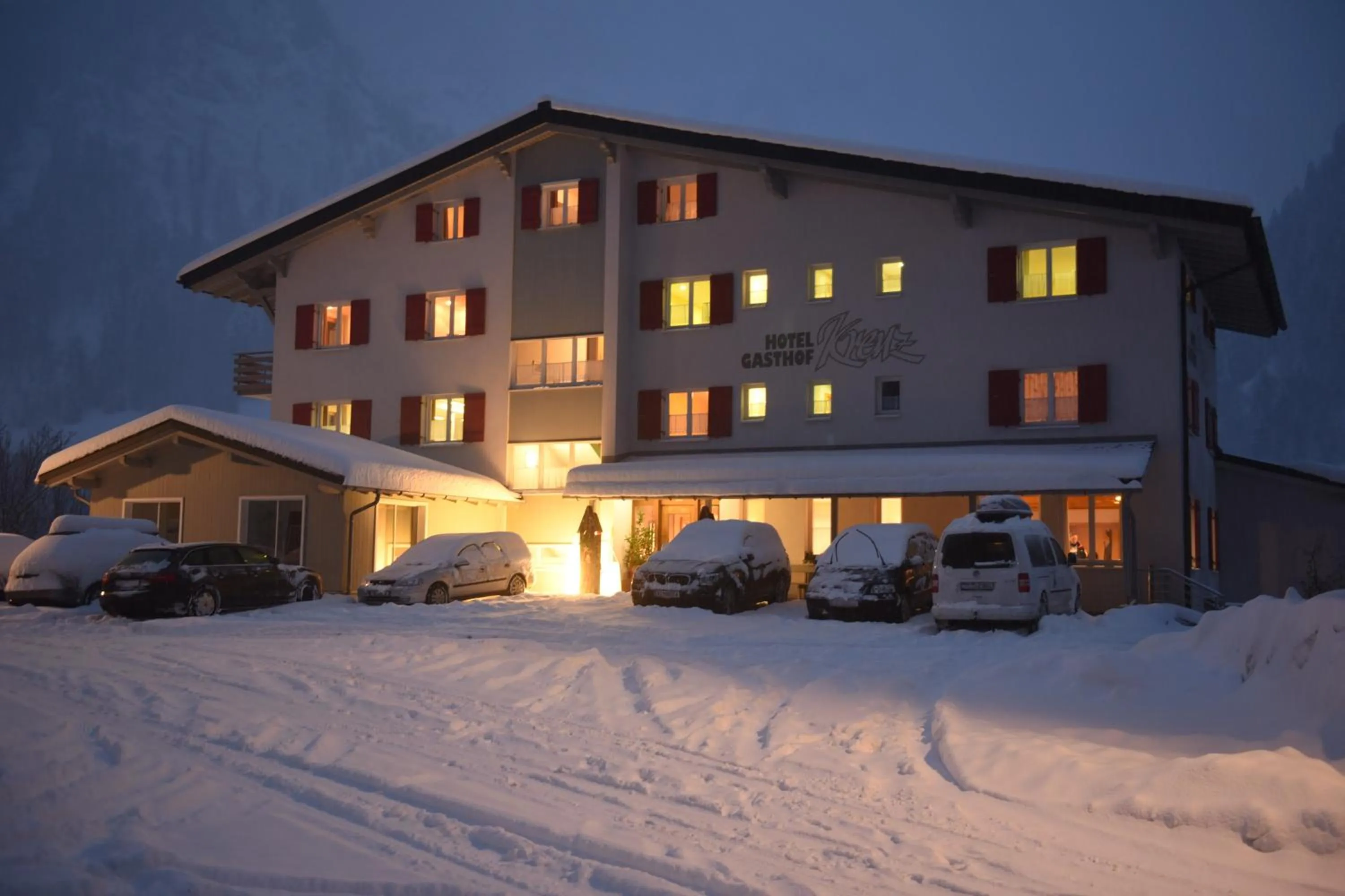Winter in Hotel Gasthof KREUZ
