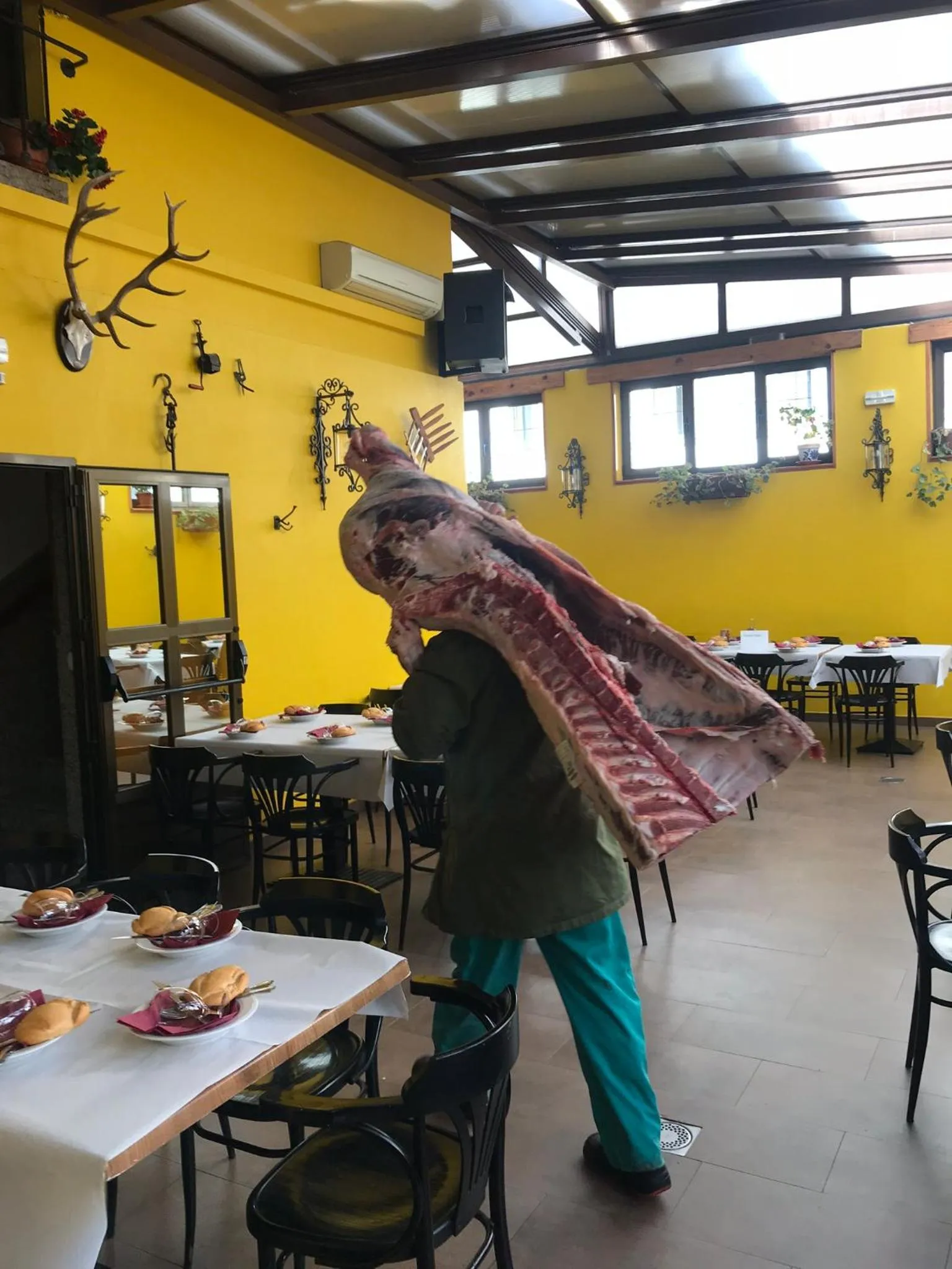 Food close-up in El Colorín