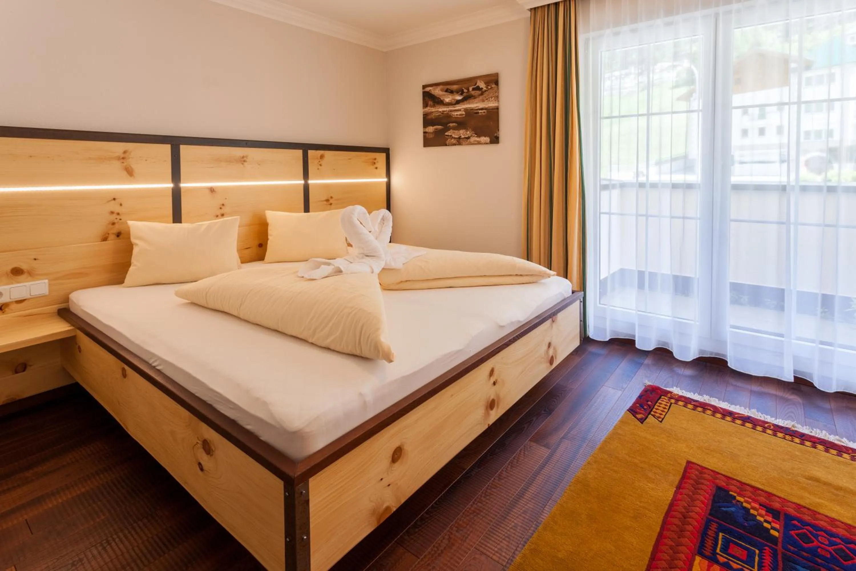 Bedroom, Bed in Hotel Garni Ida