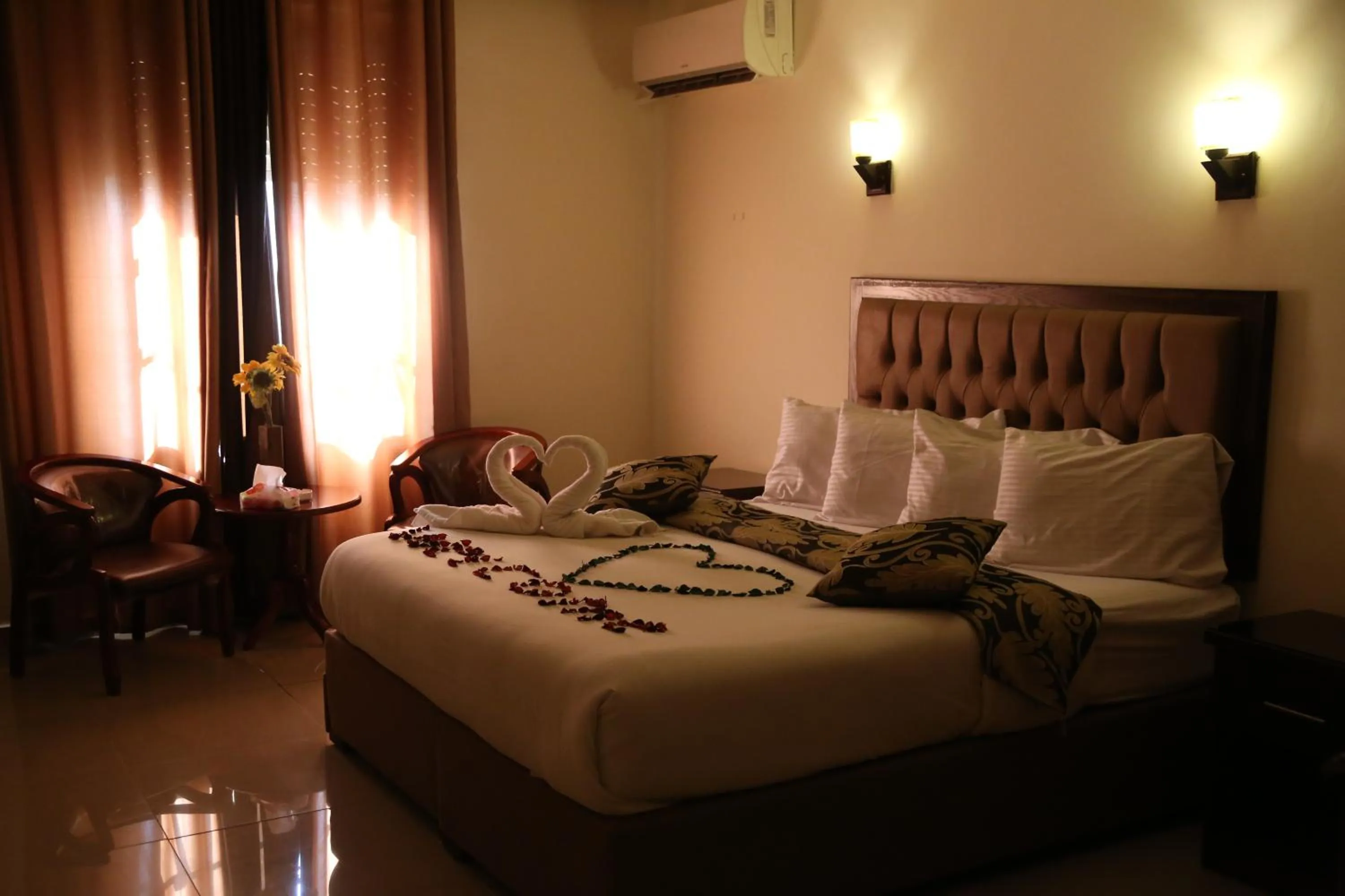 Bed in Grape Village Hotel