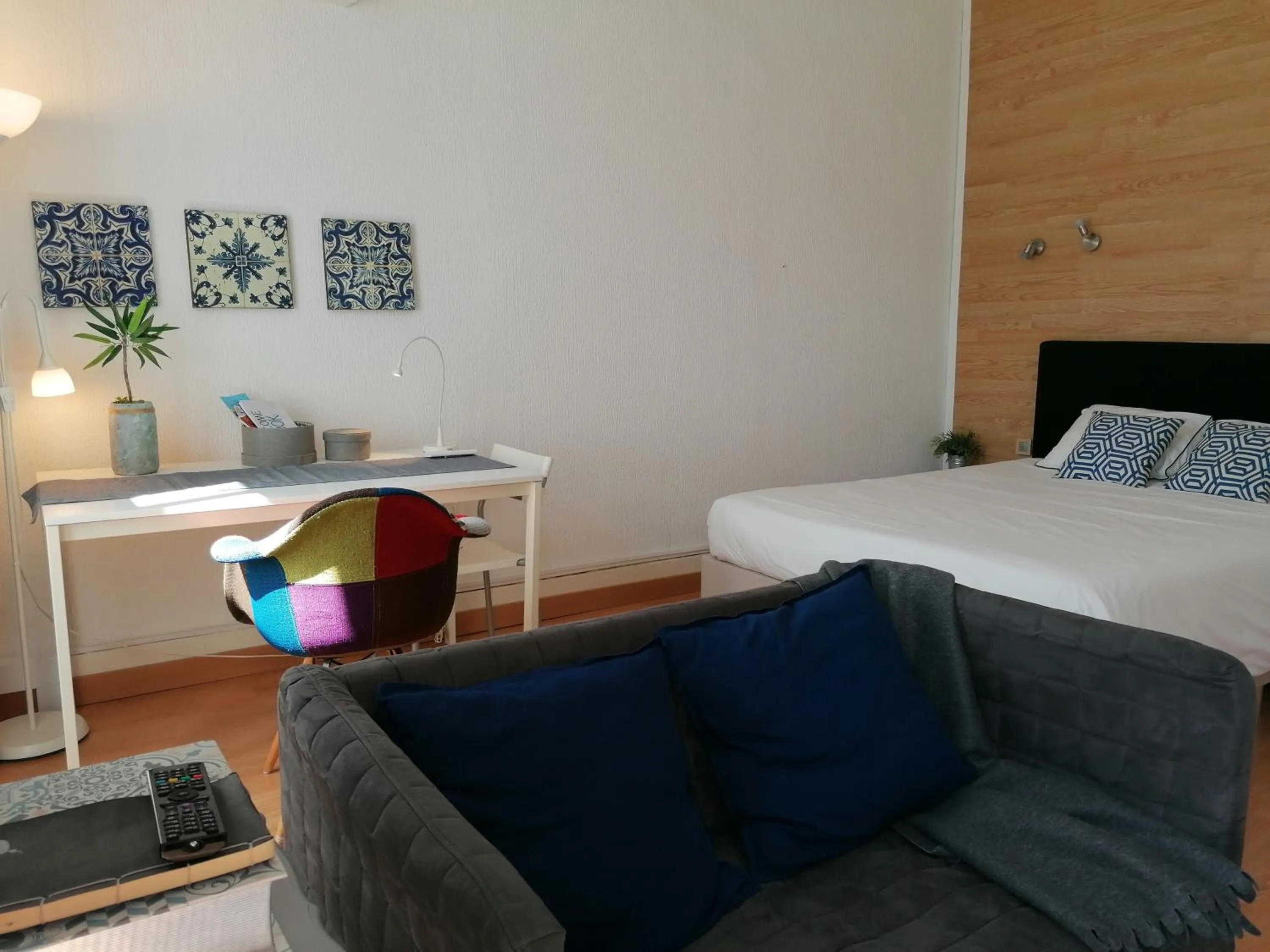 Bedroom, Bed in Downtown Porto Spot - 2 bedrooms