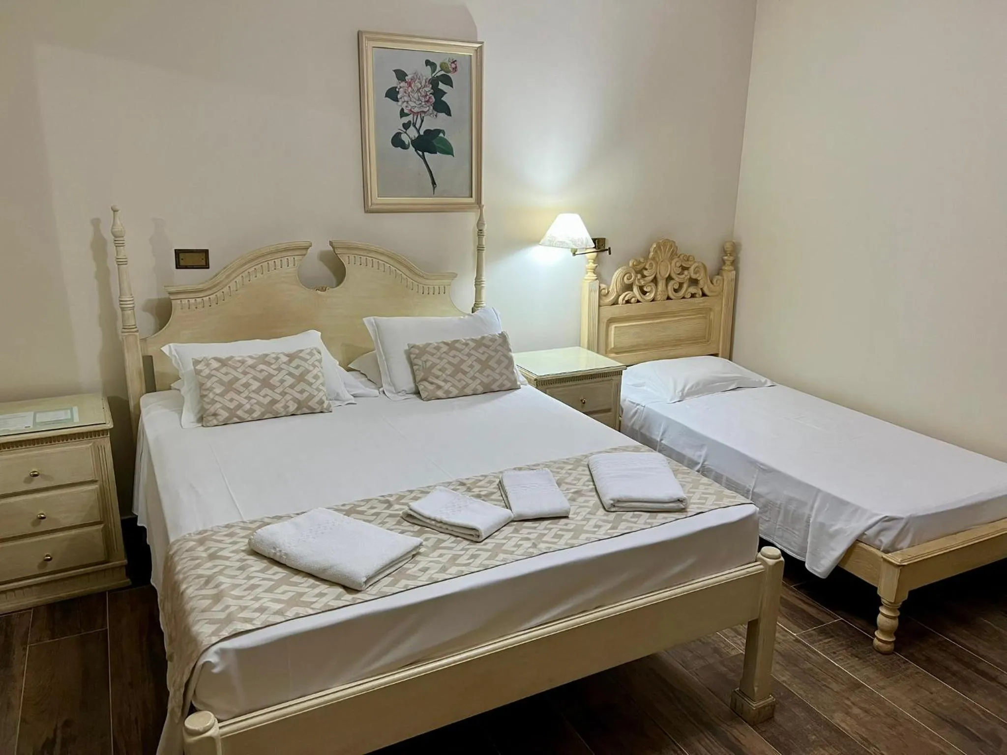 Bed in Biazi Paradise Hotel