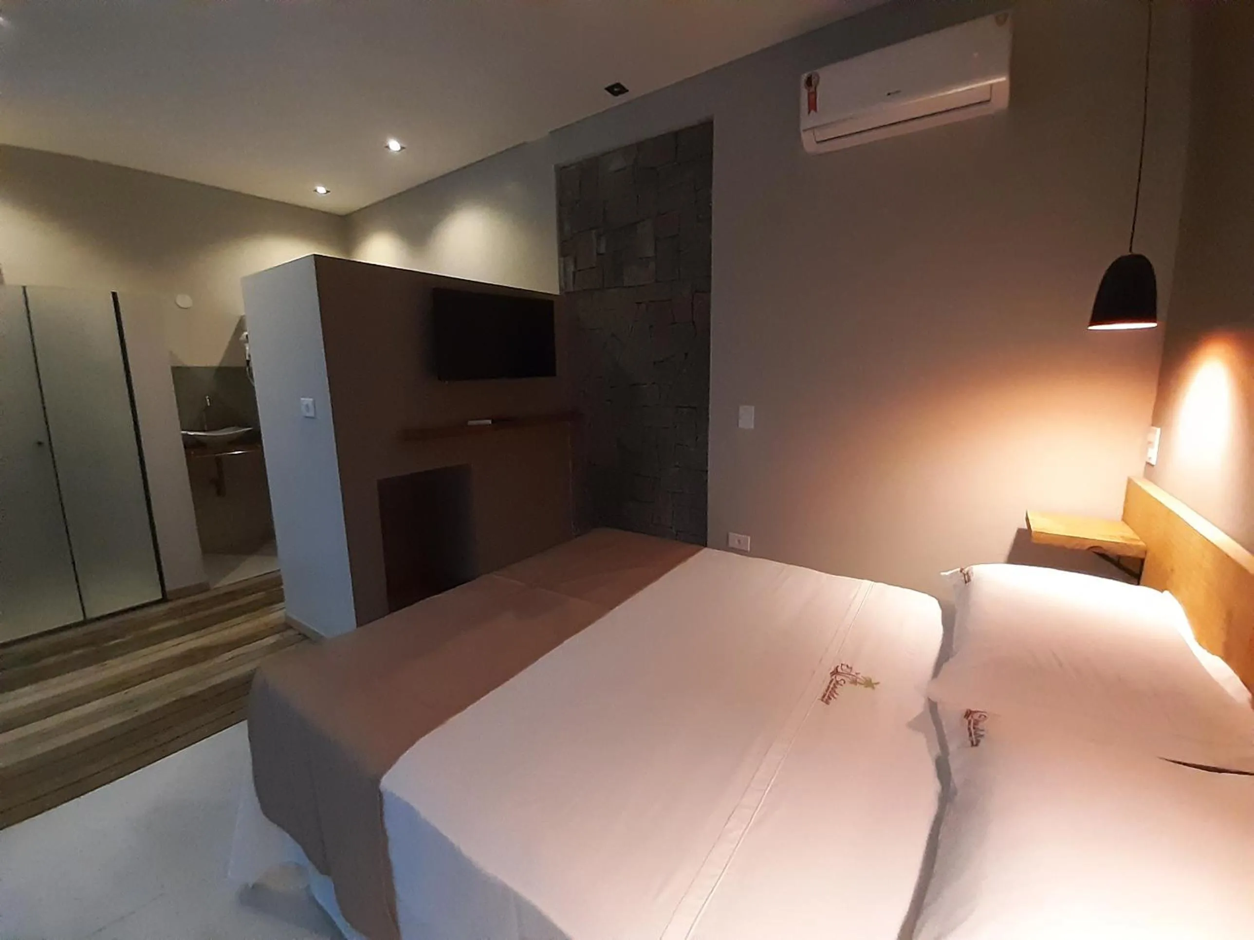 Bed in El Shadday Pousada Boutique