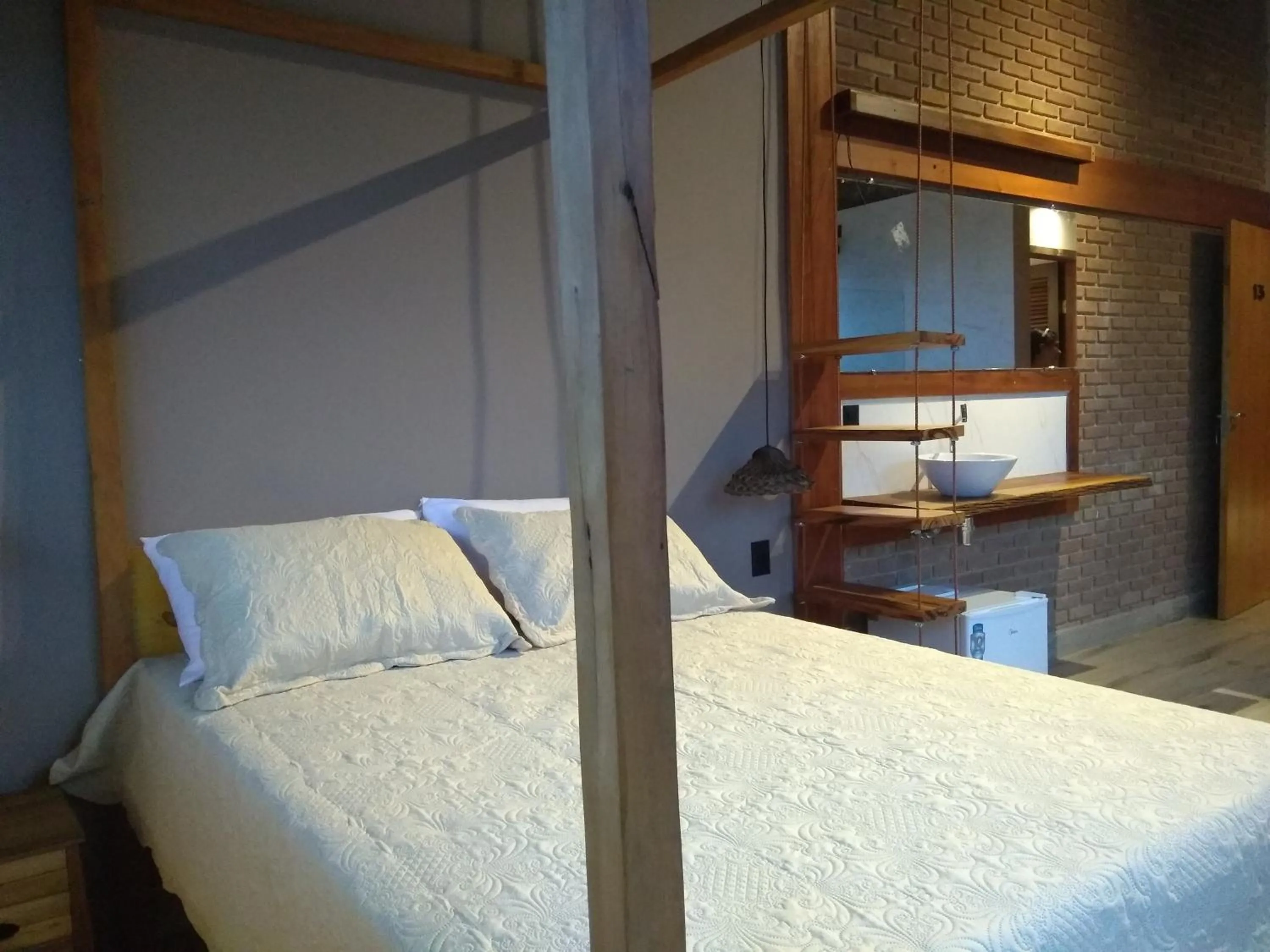 Bed in El Shadday Pousada Boutique