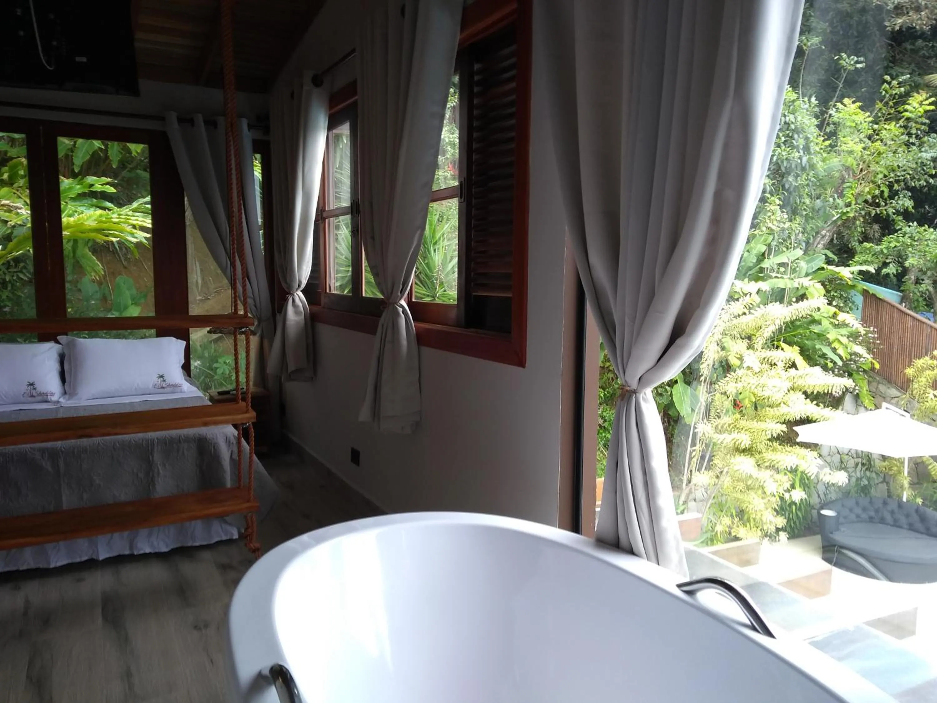 Bed in El Shadday Pousada Boutique