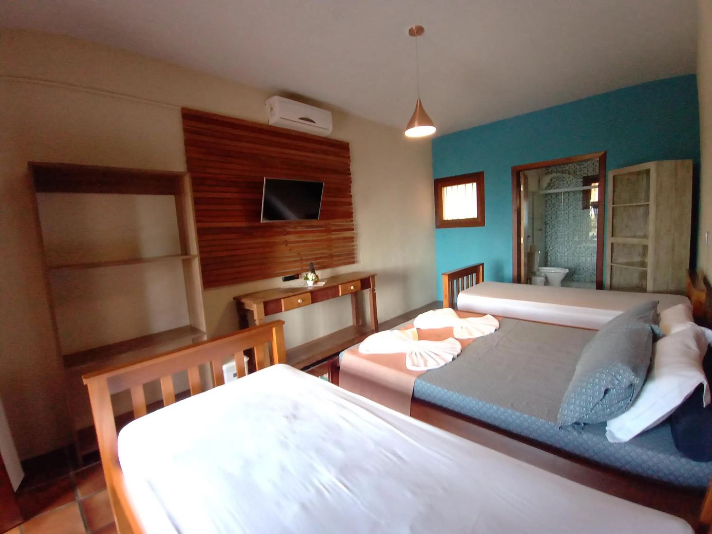 Bed in El Shadday Pousada Boutique