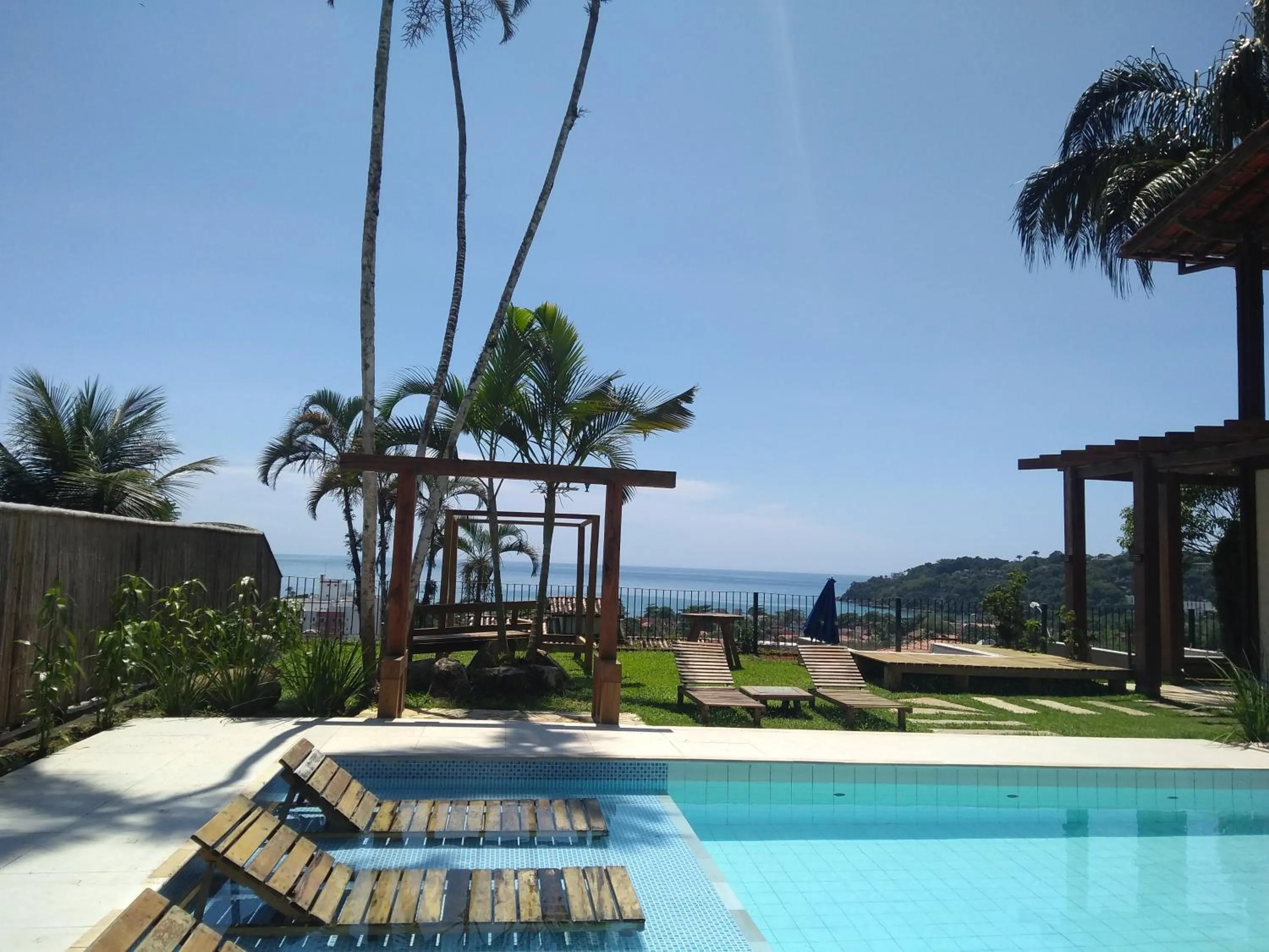 Pool view in El Shadday Pousada Boutique