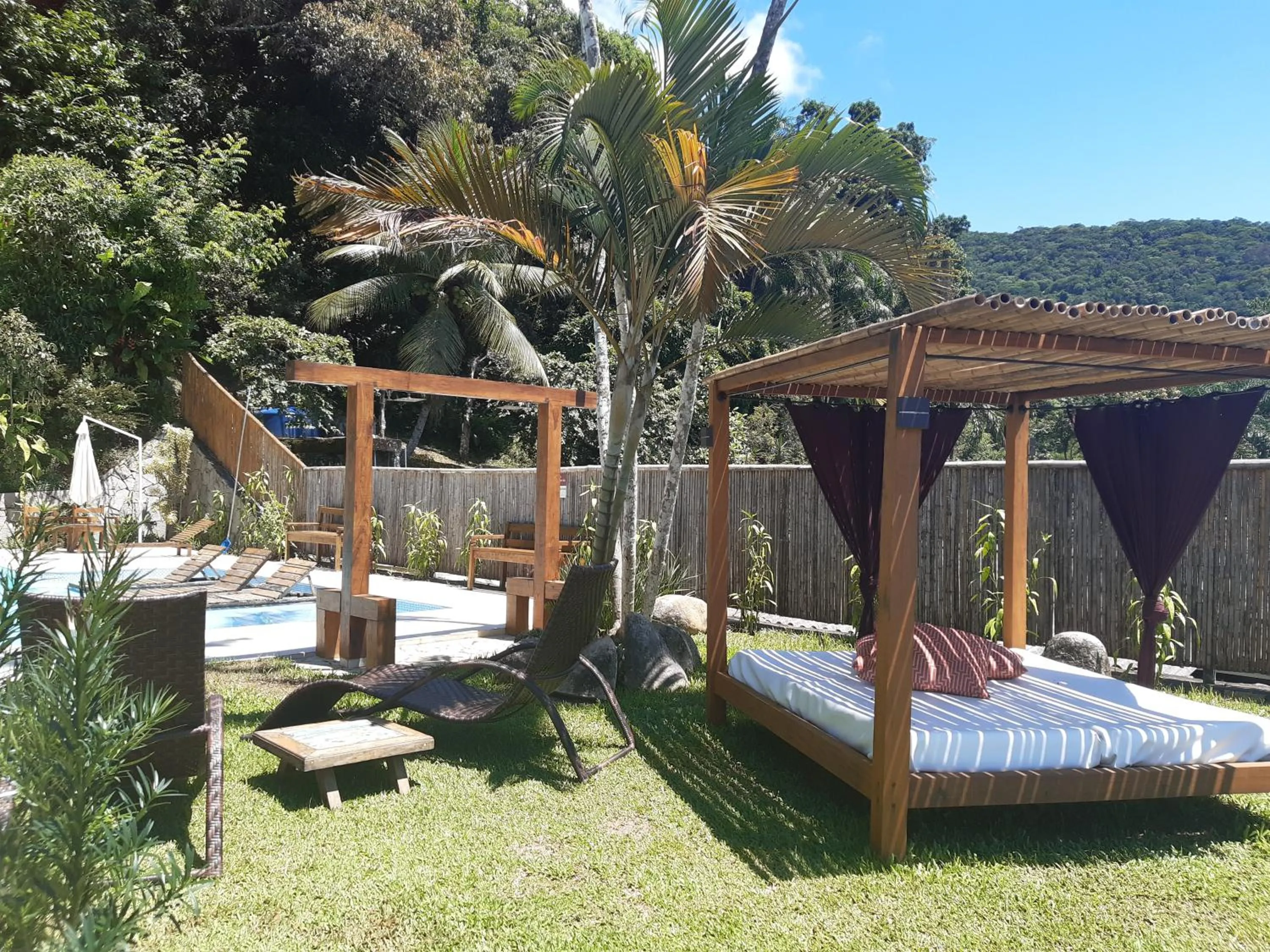 Garden in El Shadday Pousada Boutique