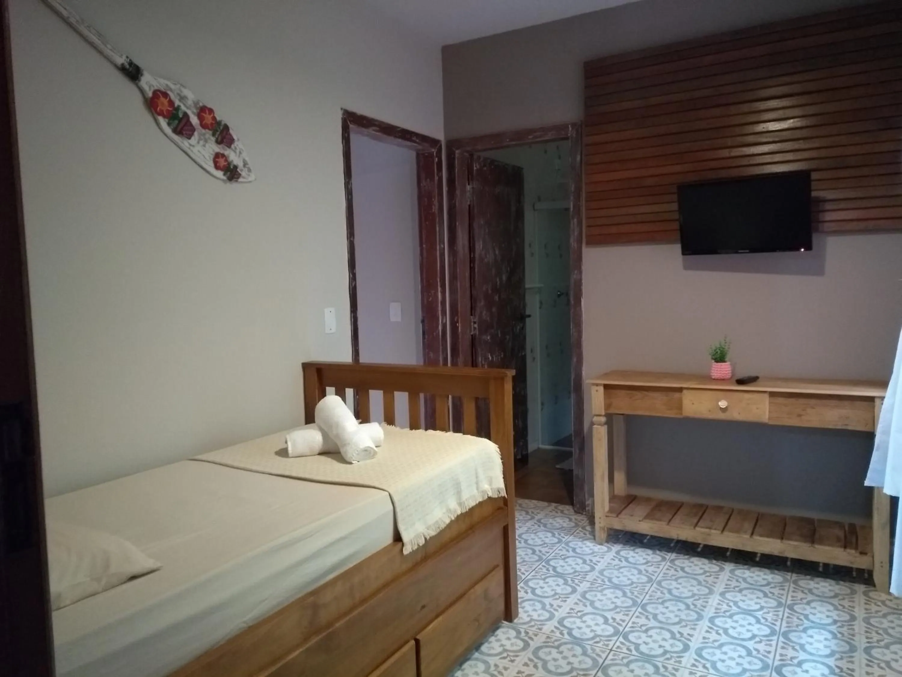Bed in El Shadday Pousada Boutique