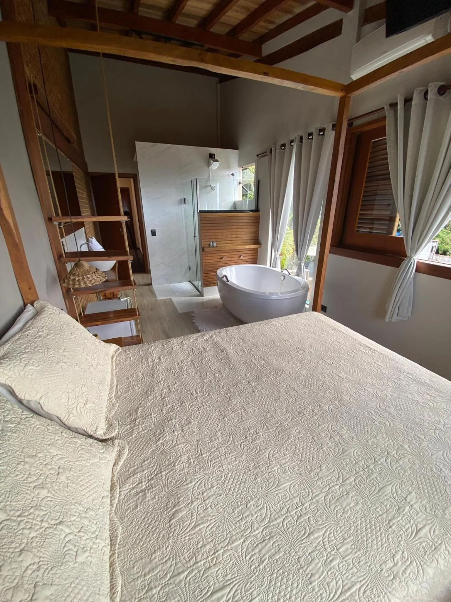 Bed in El Shadday Pousada Boutique