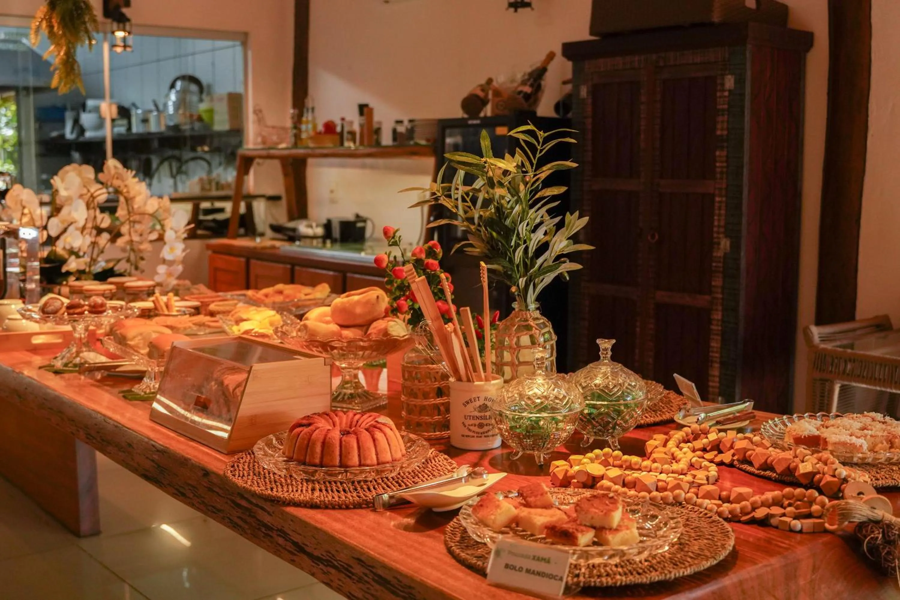 Breakfast in Xamã Senses - Hotel Pousada