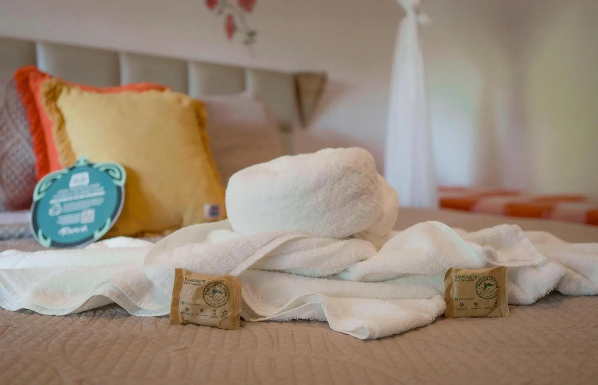 Bed in Xamã Senses - Hotel Pousada