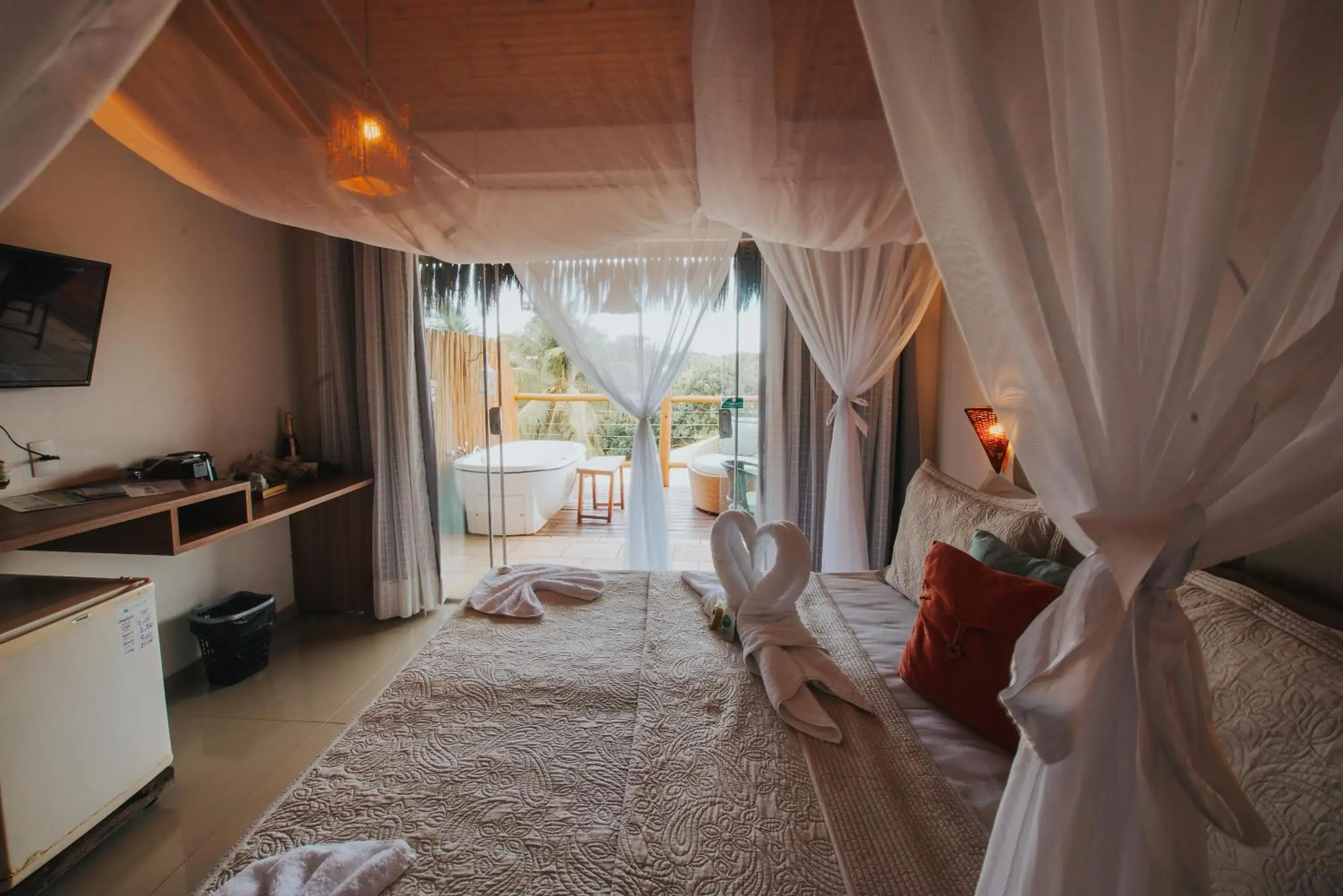 Bed in Xamã Senses - Hotel Pousada Bed in Xamã Senses - Hotel Pousada