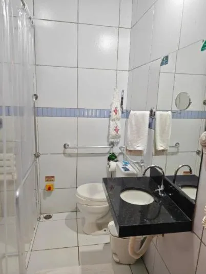 Bathroom in Xamã Senses - Hotel Pousada