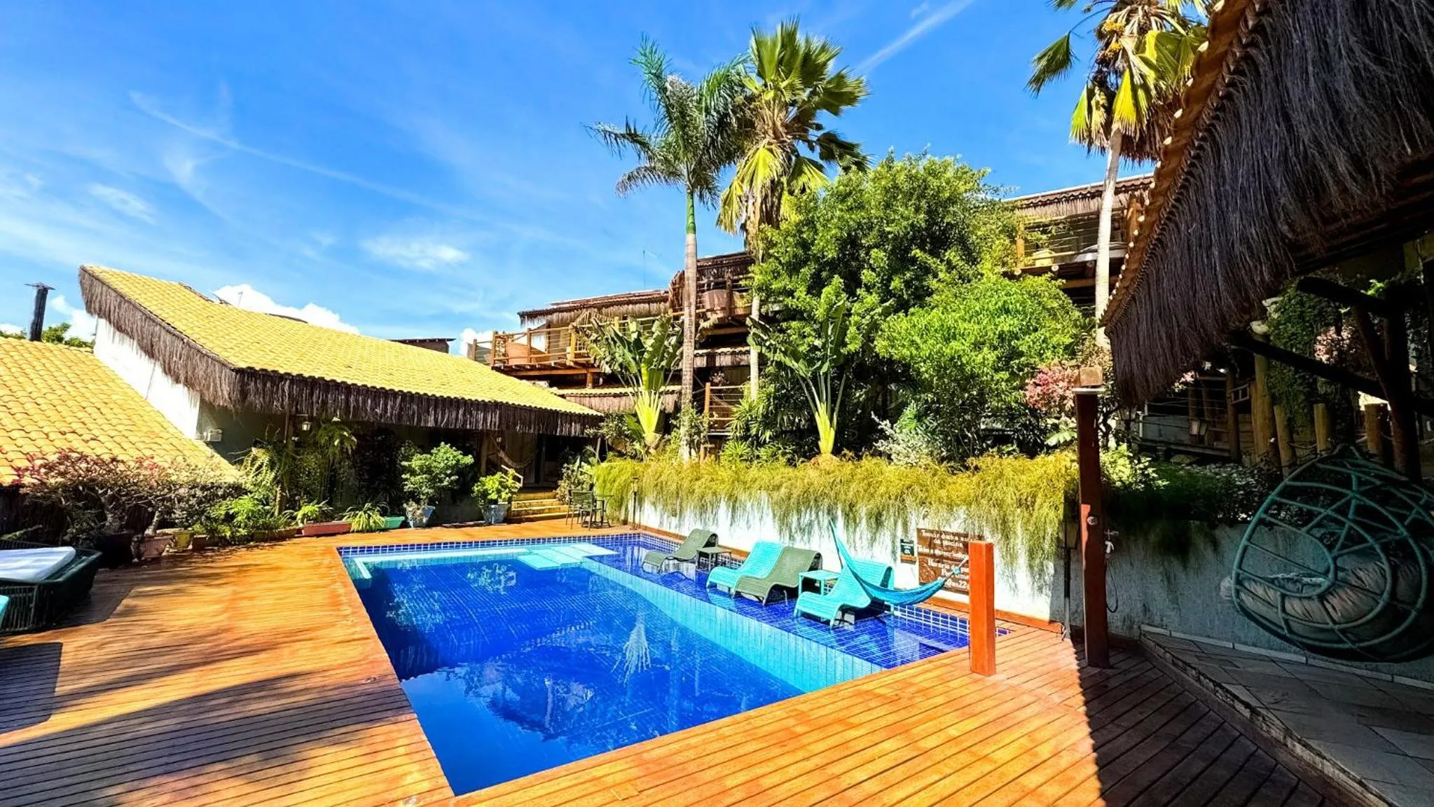 Pool view in Xamã Senses - Hotel Pousada