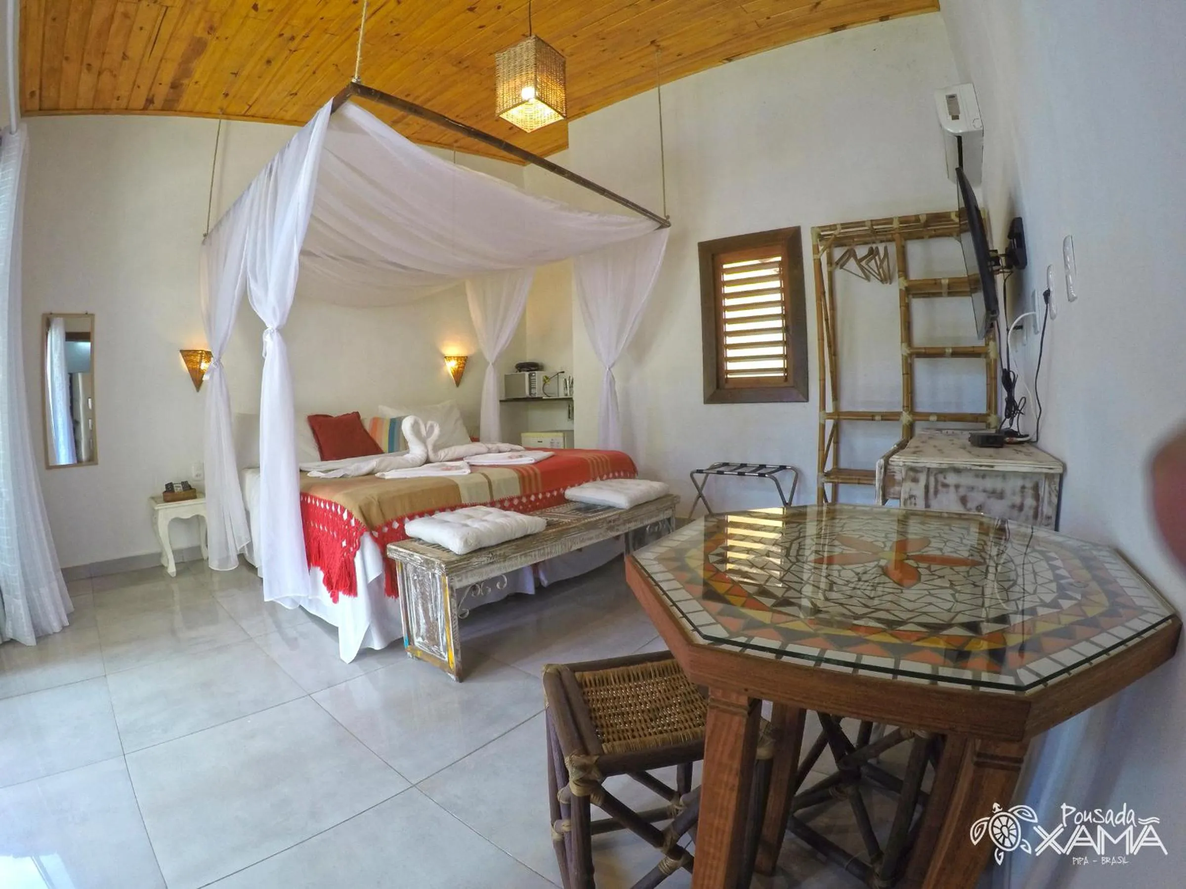 Photo of the whole room, Bed in Xamã Senses - Hotel Pousada