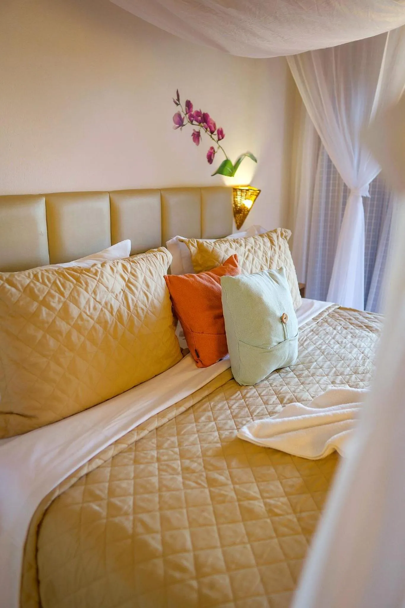 Bed in Xamã Senses - Hotel Pousada