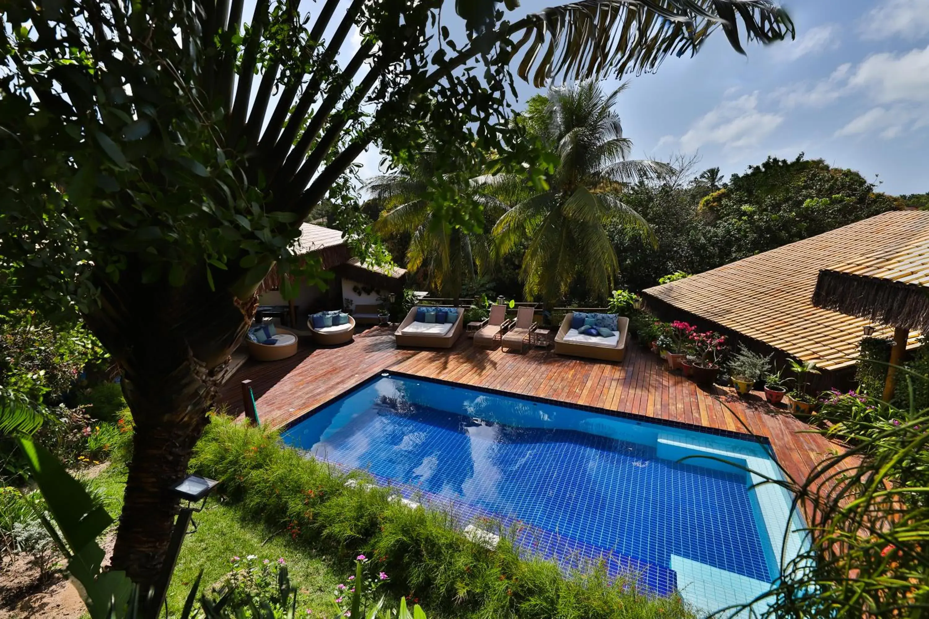 Pool view in Xamã Senses - Hotel Pousada Pool view in Xamã Senses - Hotel Pousada