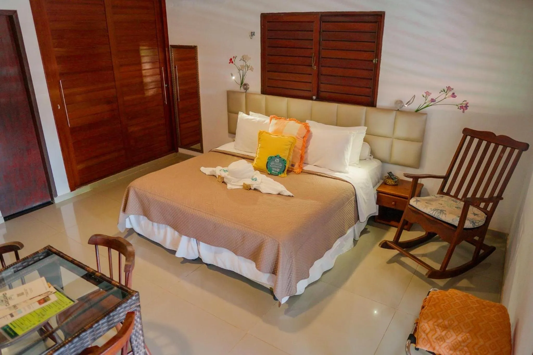 Photo of the whole room, Bed in Xamã Senses - Hotel Pousada