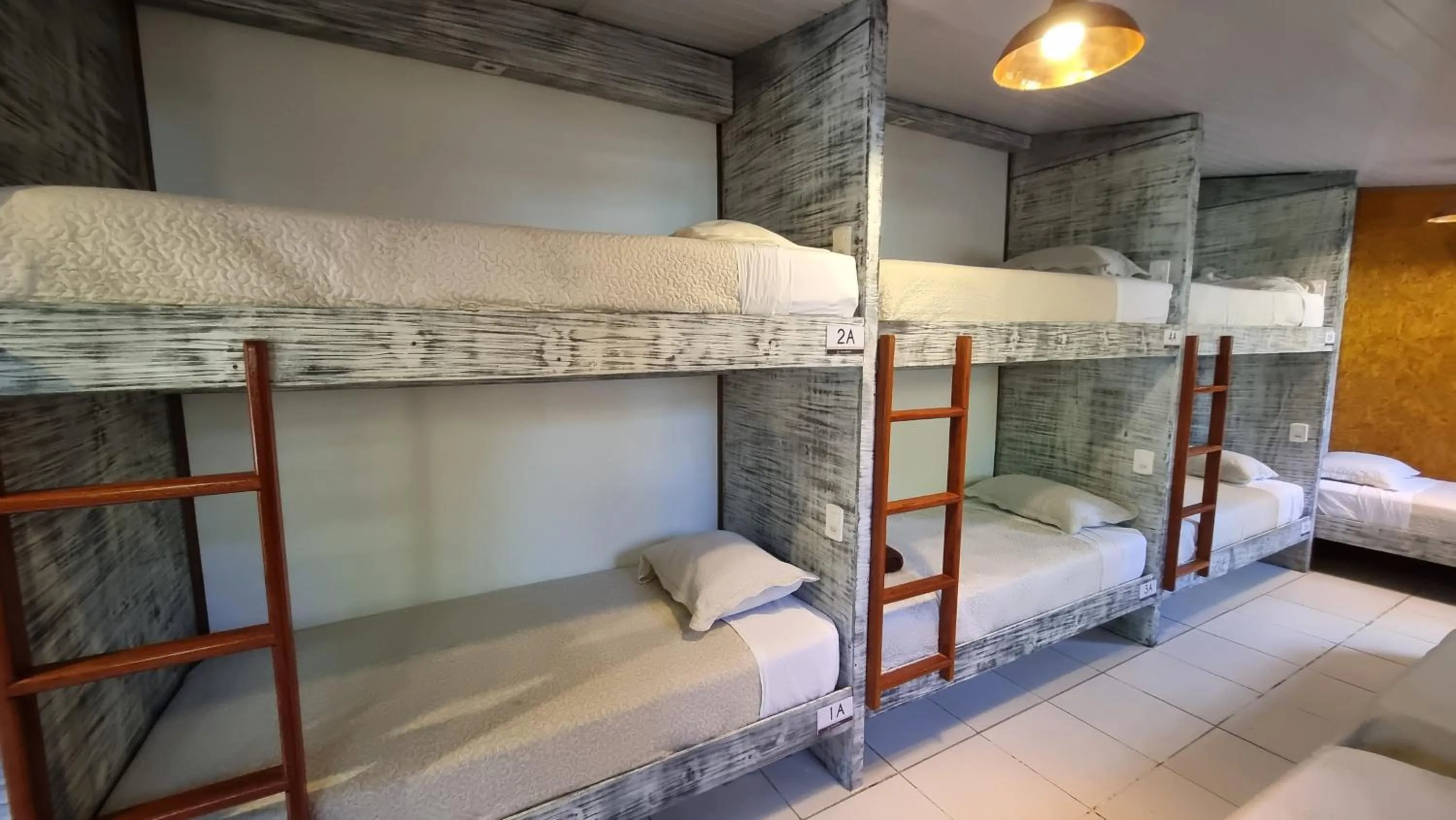 Bed in Arte da Tribo Hostel & Camping