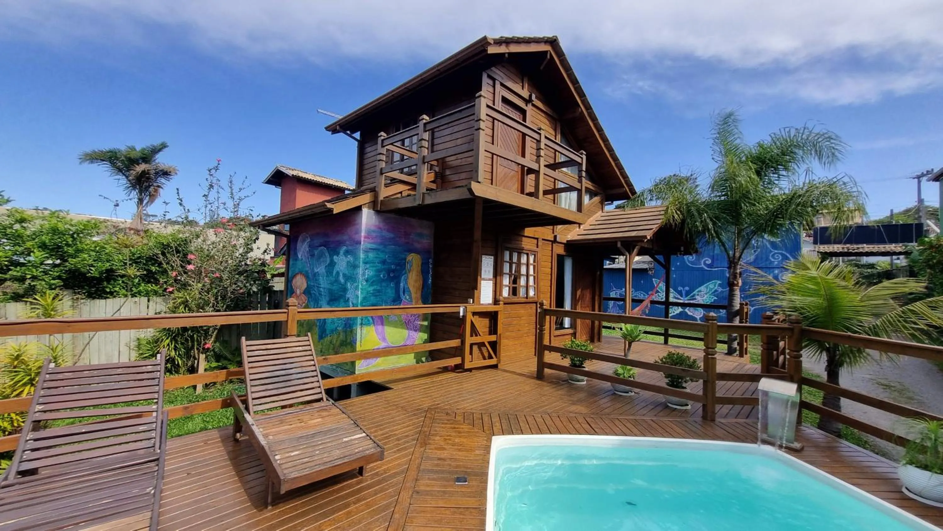 Property building in Arte da Tribo Hostel & Camping