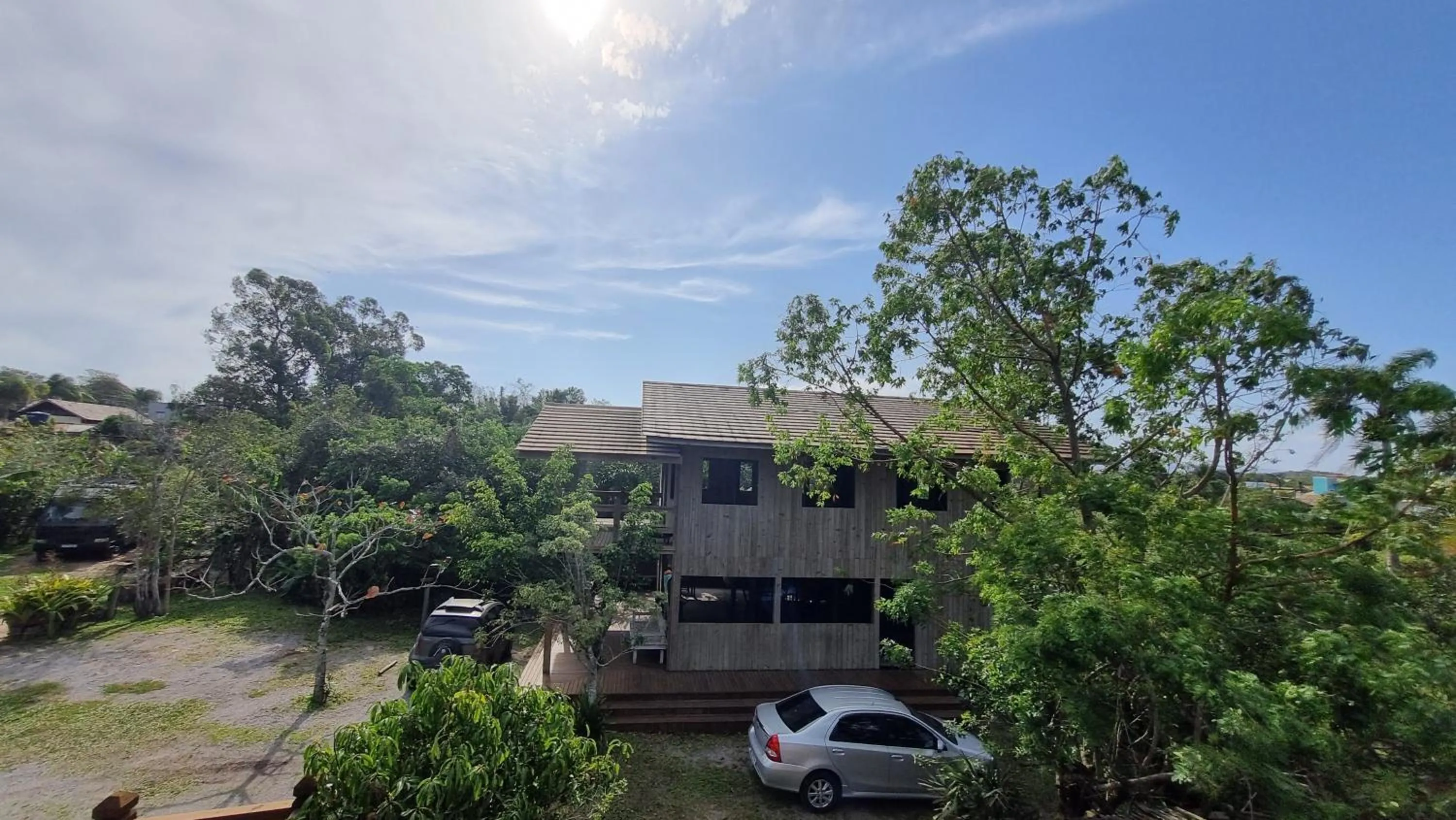 Parking in Arte da Tribo Hostel & Camping