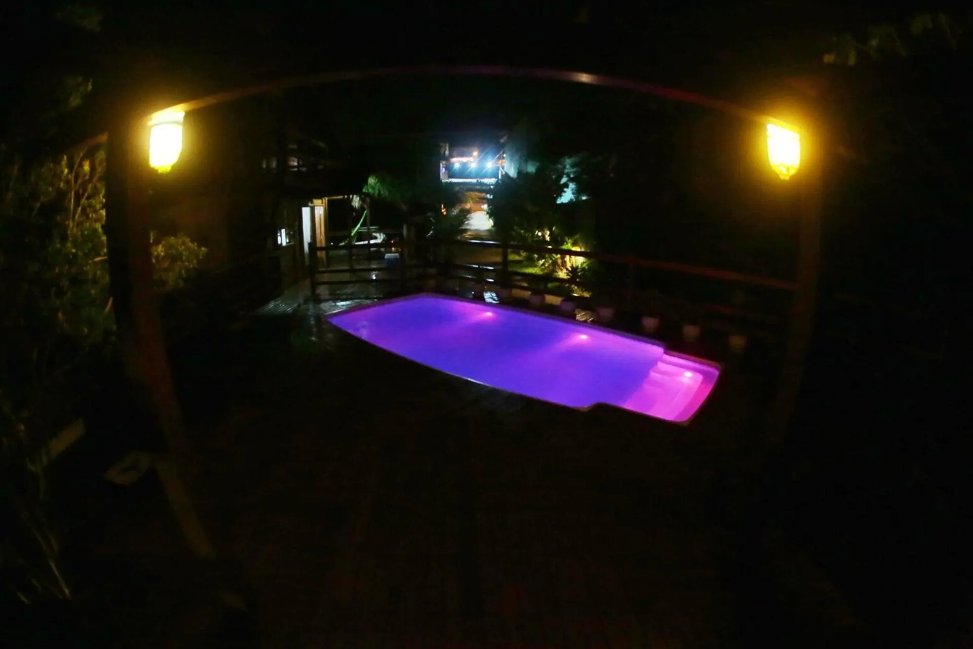 Swimming pool in Arte da Tribo Hostel & Camping