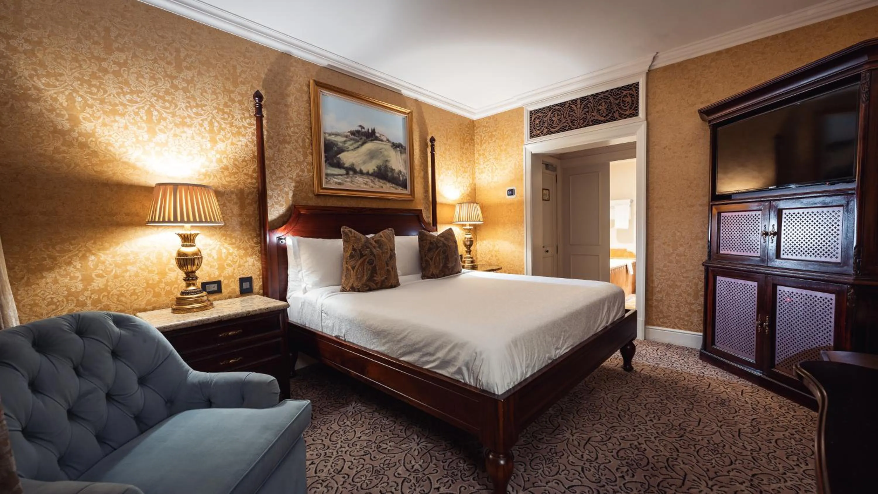 Bedroom, Bed in Palazzo Hotel