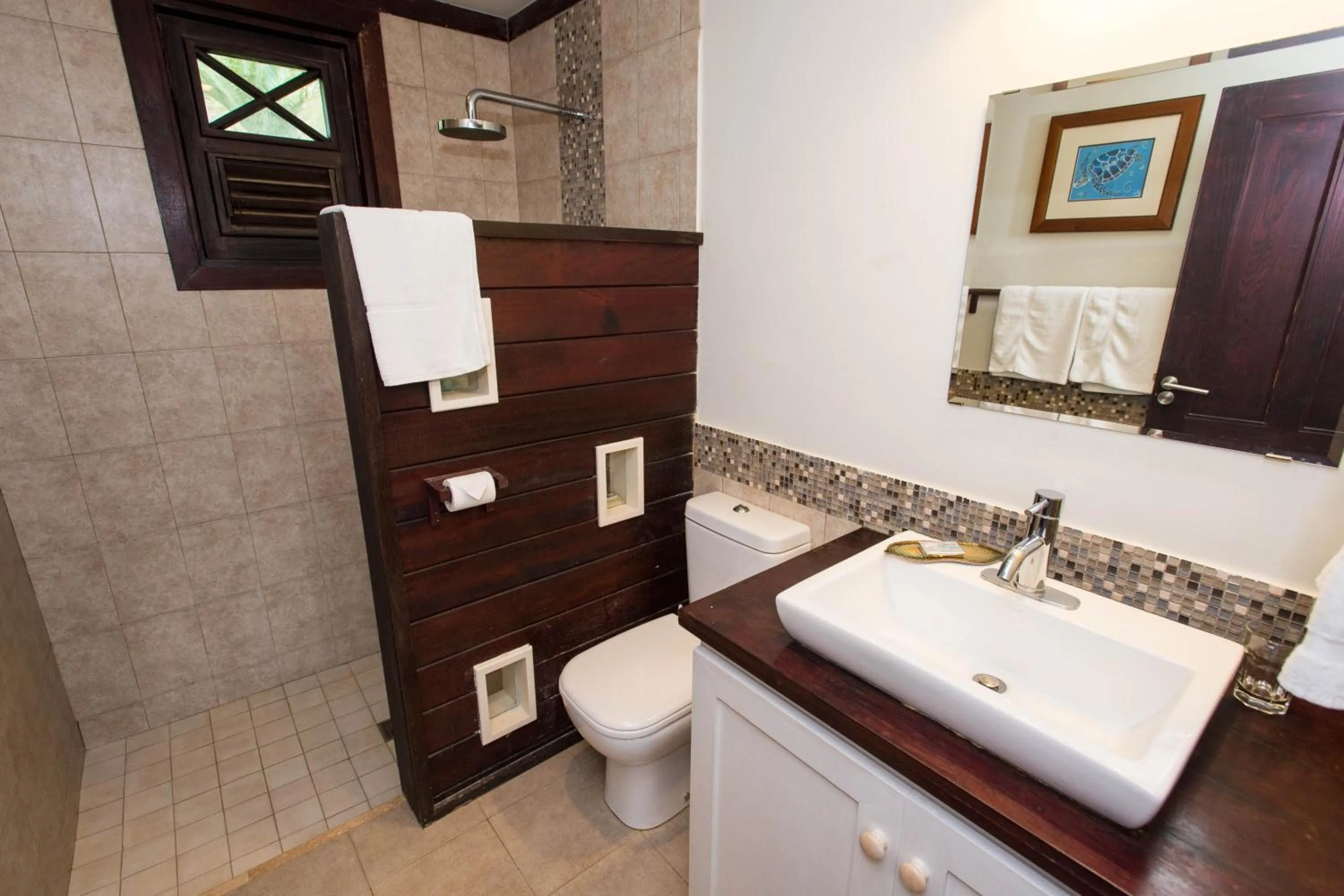 Bed in Santosha Barbados