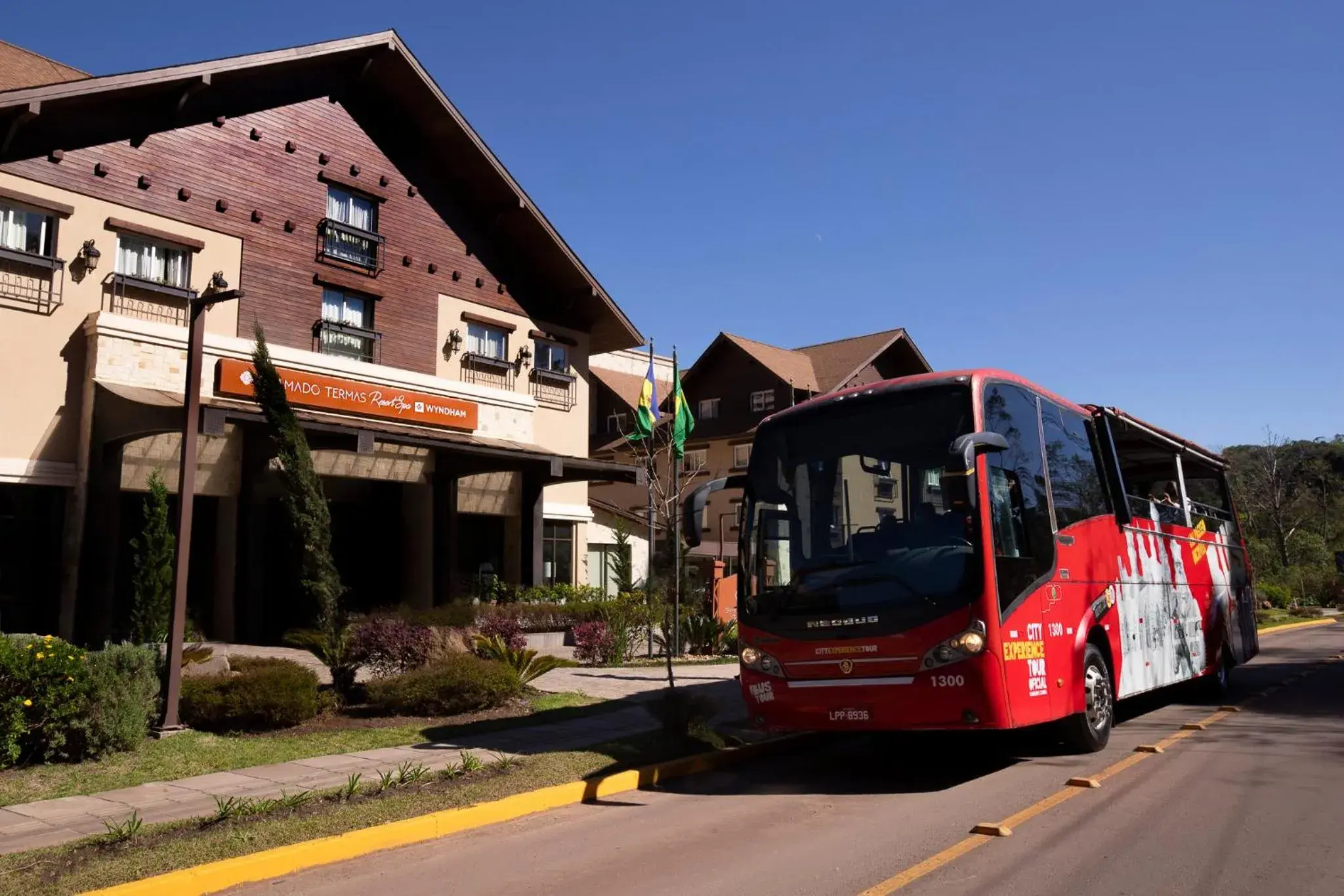 Property building in Wyndham Gramado Termas Resort & Spa Property building in Wyndham Gramado Termas Resort & Spa