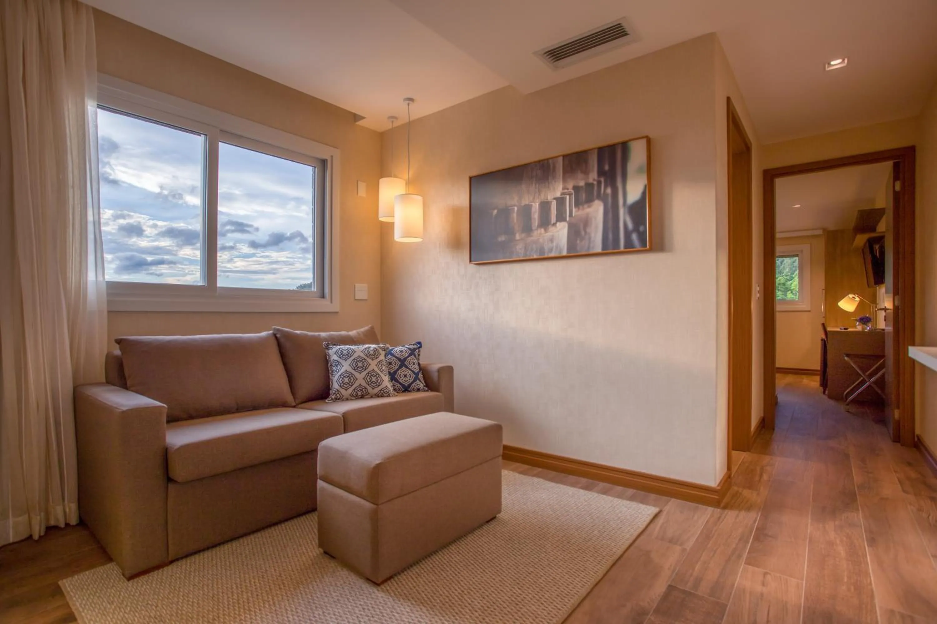 Living room in Wyndham Gramado Termas Resort & Spa
